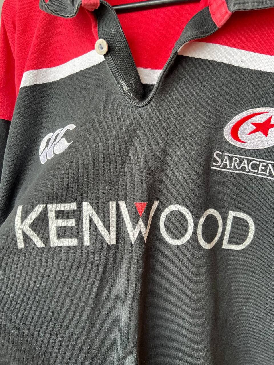 Canterbury of New Zealand 2000/01 SARACENS HOME RUGBY UNION SHIRT JERSEY CANTERBURY Size US XXL / EU 58 / 5 - 5 Thumbnail