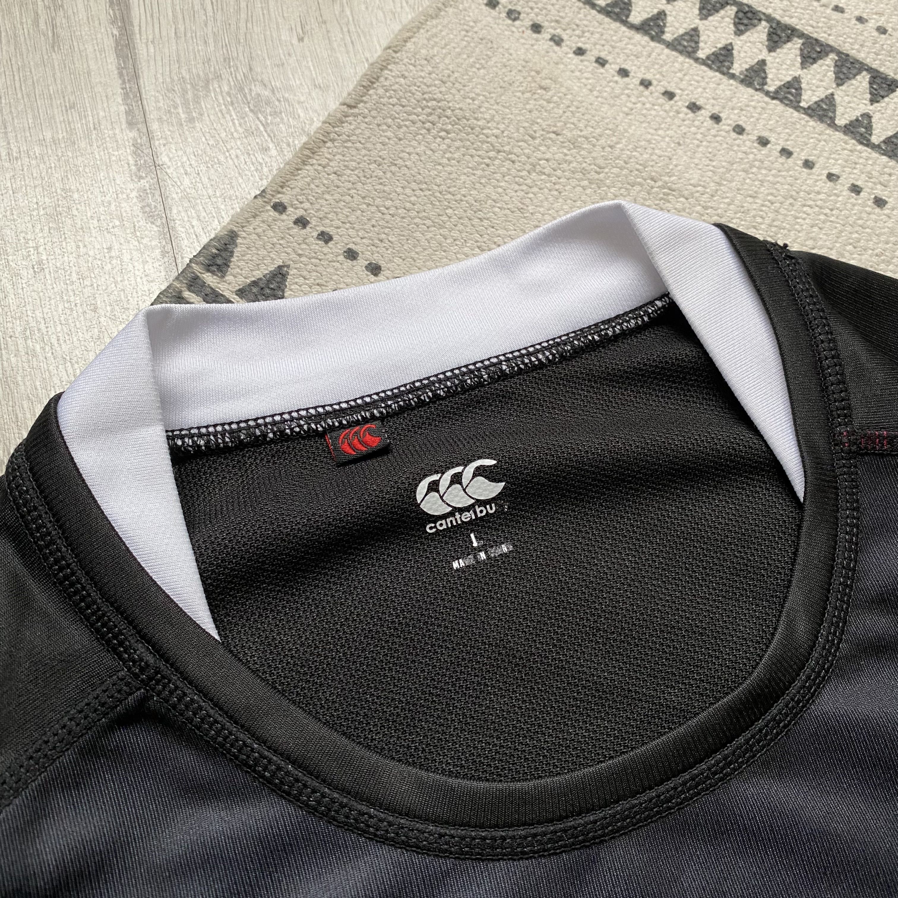 Canterbury of New Zealand 🏈Blokcore England Rugby jersey British Irish Lions Vodafone Size US L / EU 52-54 / 3 - 4 Thumbnail