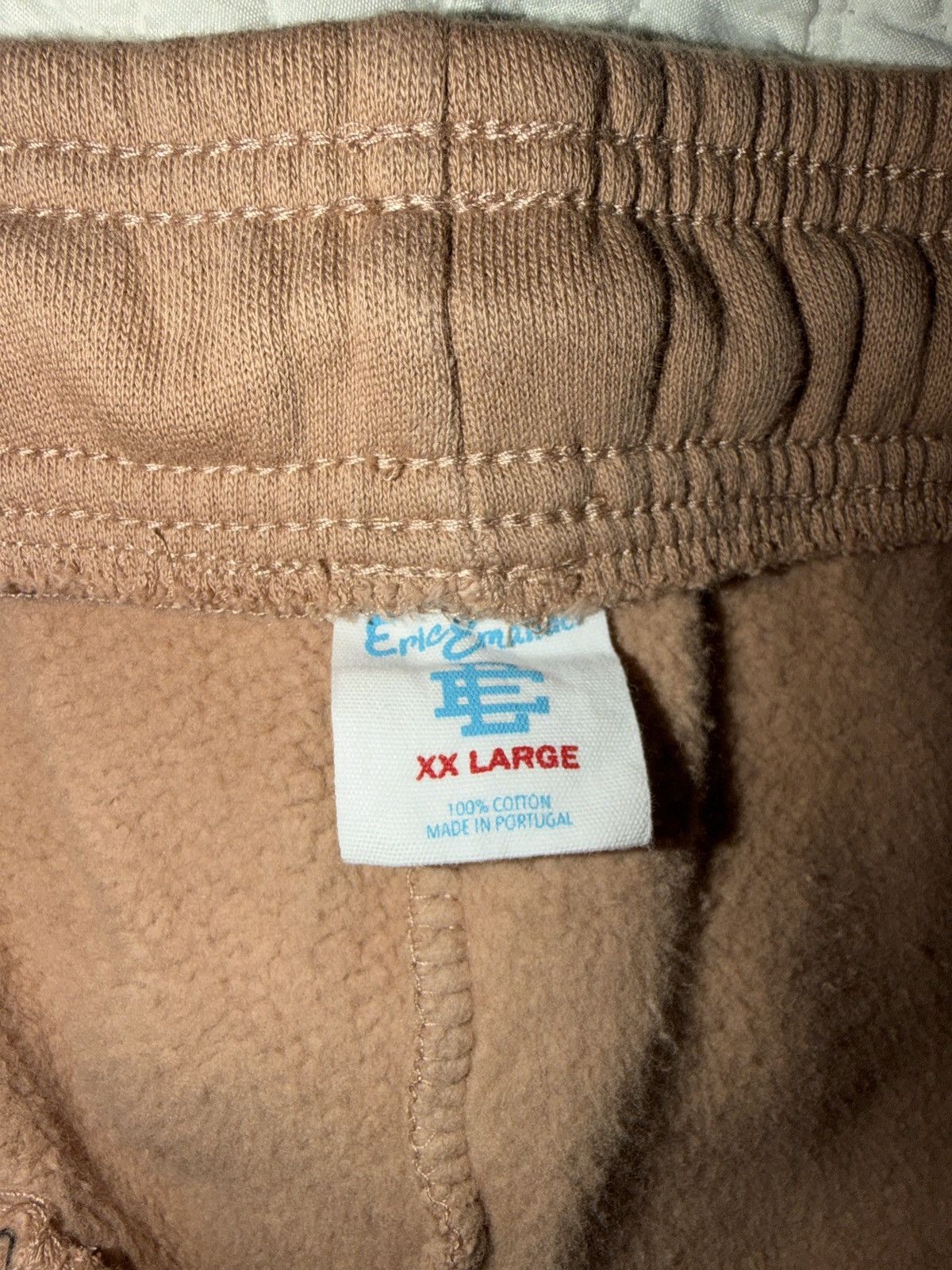 Eric Emanuel EE Brown Sweatpants - XXL Size US 35 - 3 Thumbnail