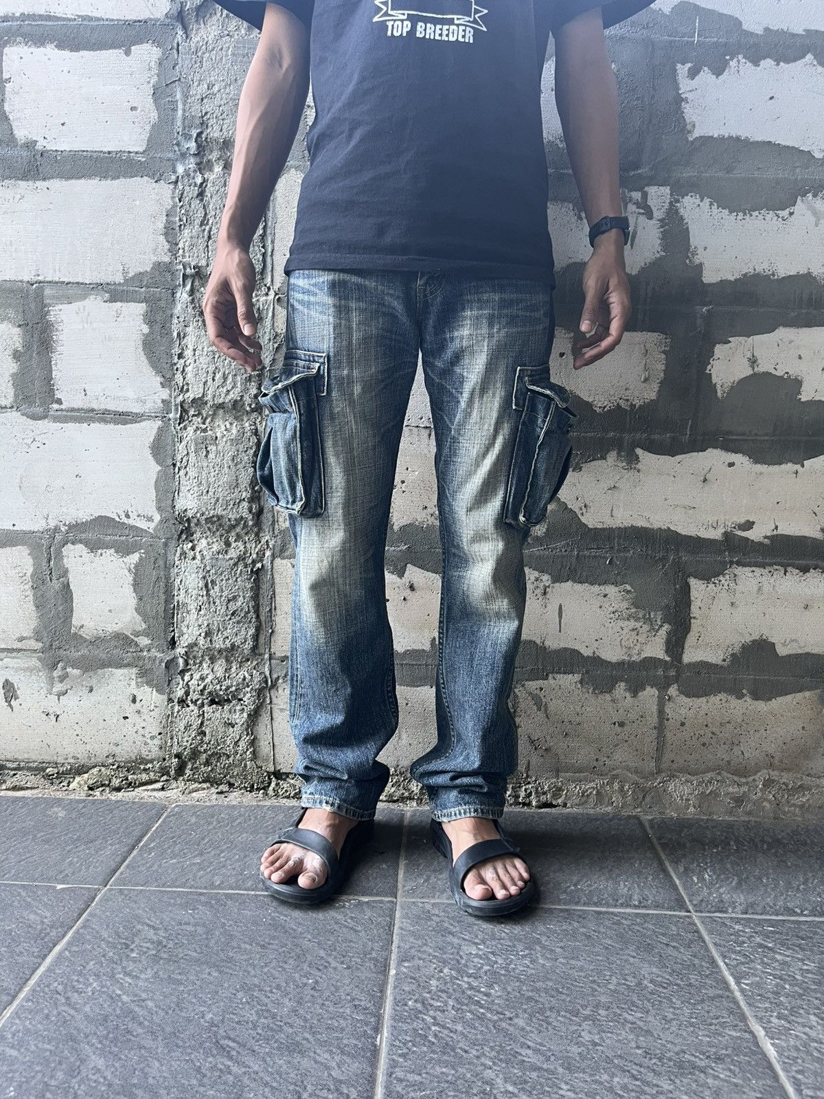 Levi's Vintage Clothing Levi's 3D Pocket Cargo denim Size US 30 / EU 46 - 2 Thumbnail