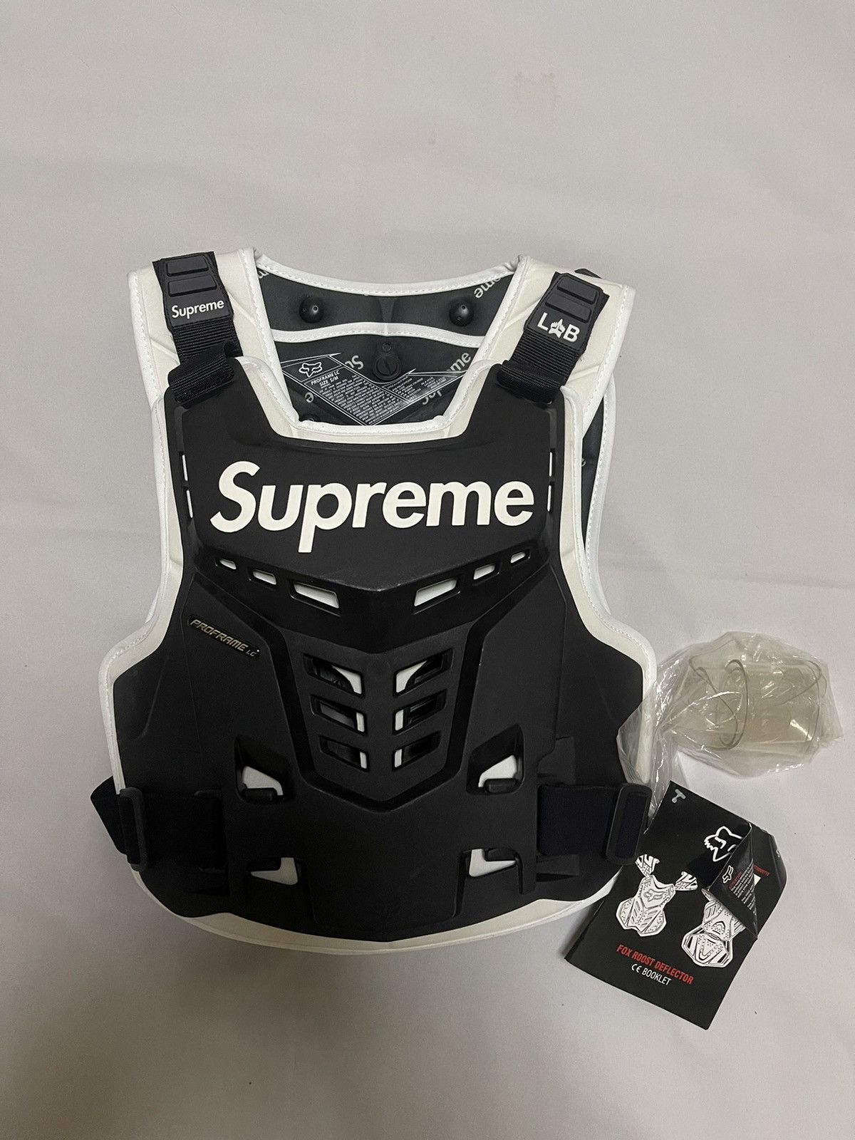 Supreme Supreme Fox Racing profram vest black S/m | Grailed