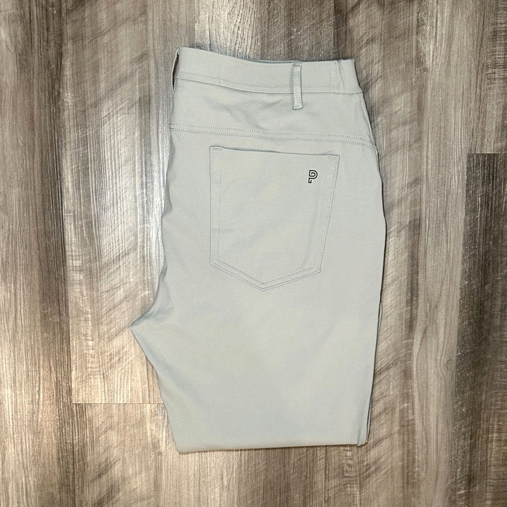 Vintage Public Rec Fog Chino Pants Men 36 Regular NWOT Fog Gray Nylon Spandex 85/15 Inseam 28 Mens Size US 36 / EU 52 - 2 Thumbnail