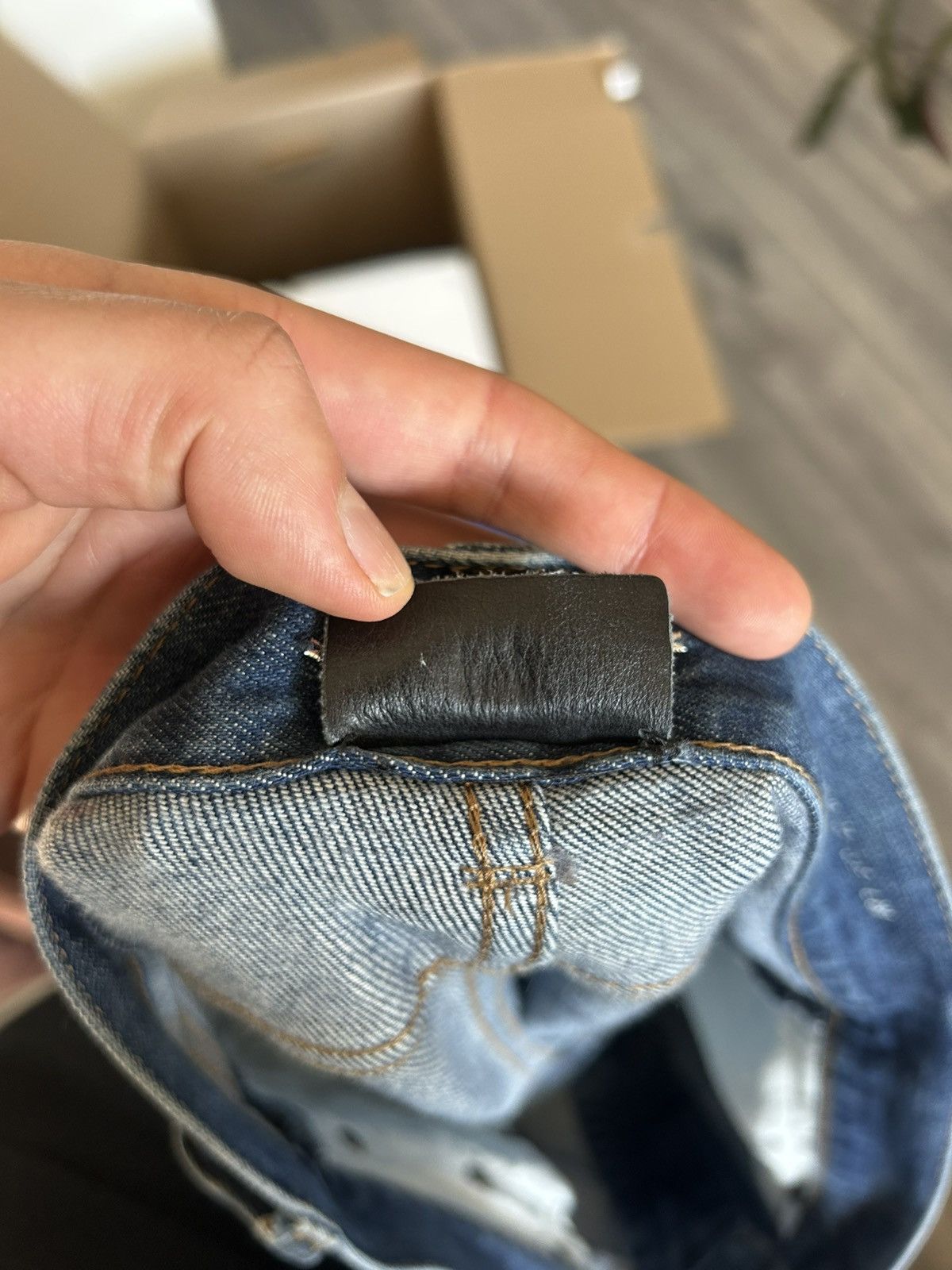 Saint Laurent Paris Saint Laurent Paris Distressed Slim-Fit Jeans Size US 33 - 20 Thumbnail