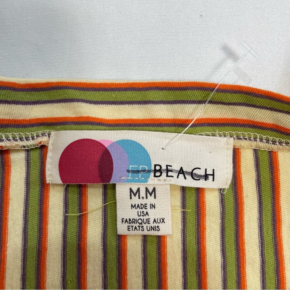 Free People New Free People FP Beach Carly Striped Tank Size M Size M / US 6-8 / IT 42-44 - 6 Thumbnail