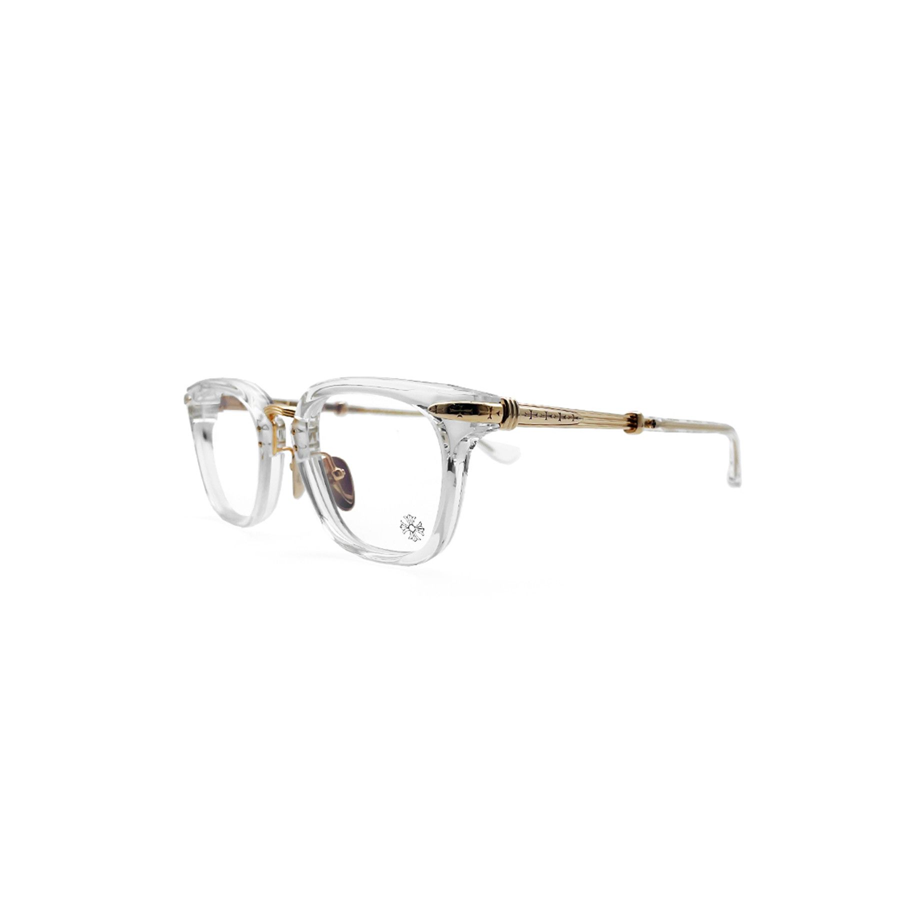 Chrome Hearts Chrome Hearts TITANASLUVR CRYS-GP Glasses Frame Size ONE SIZE - 1 Thumbnail
