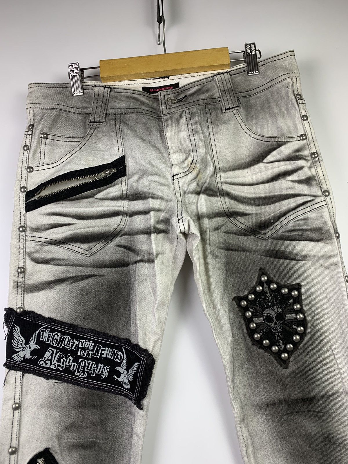 Hysteric Glamour ALGONQUINS patch punk style japanese Size US 31 - 4 Thumbnail