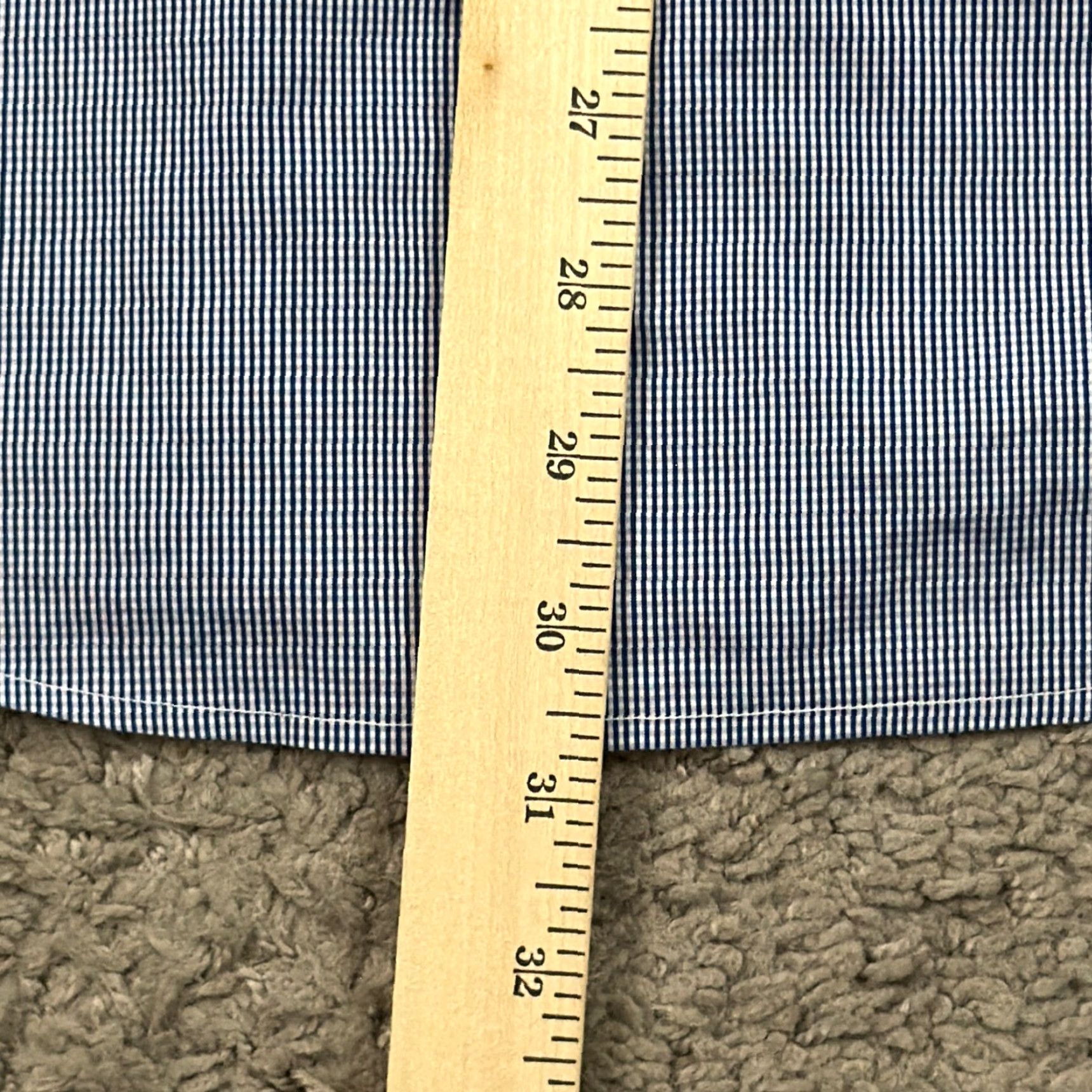 Ralph Lauren Ralph Lauren Shirt Mens M Blue Check Tailored Black Label Made In Italy Size US M / EU 48-50 / 2 - 6 Thumbnail