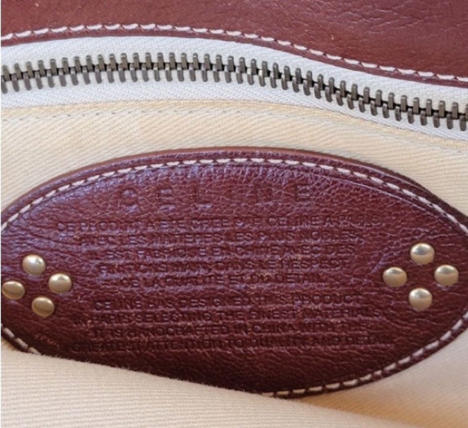 Celine Vintage Celine Large Bag Size ONE SIZE - 8 Thumbnail