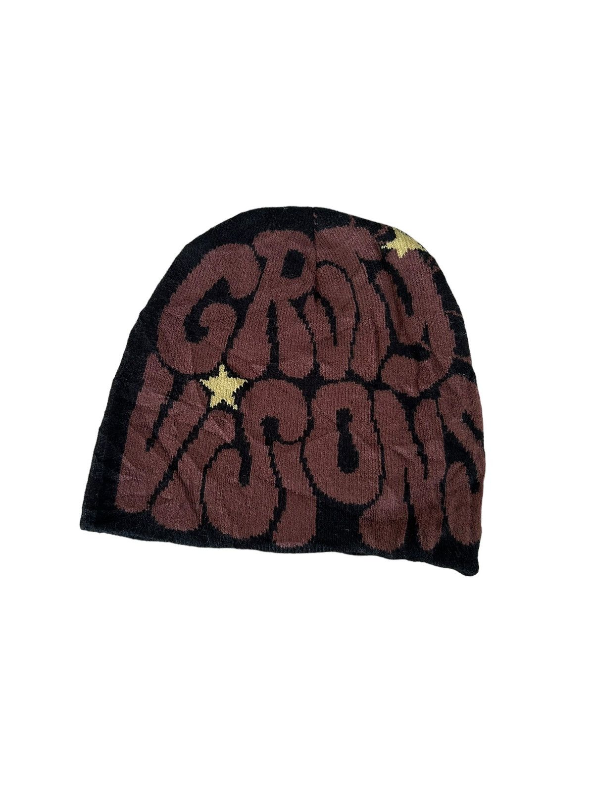 Japanese Brand × Kapital × Vintage Crazy Design Beanie Hats 🕸️☠️ Size ONE SIZE - 2 Thumbnail