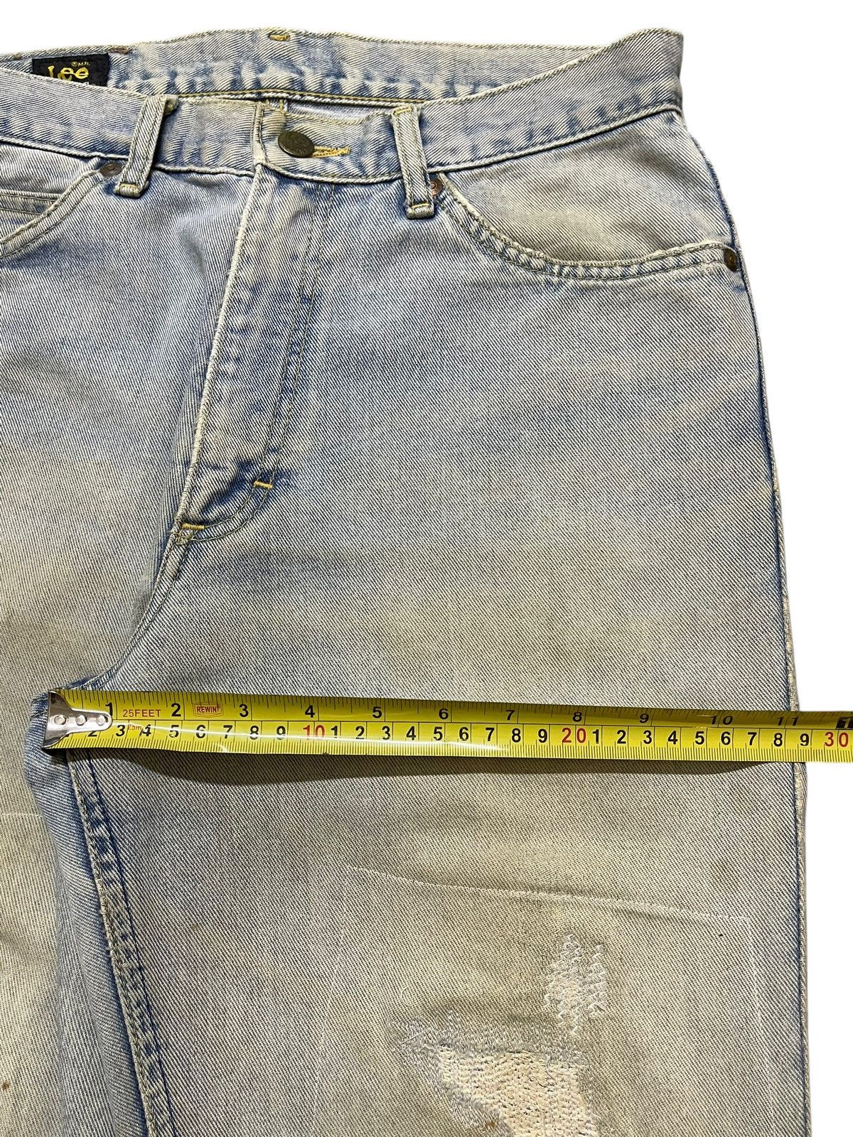 Lee Vintage 90s Lee Faded Wash Distressed Style Loose Jeans Size US 30 / EU 46 - 16 Thumbnail