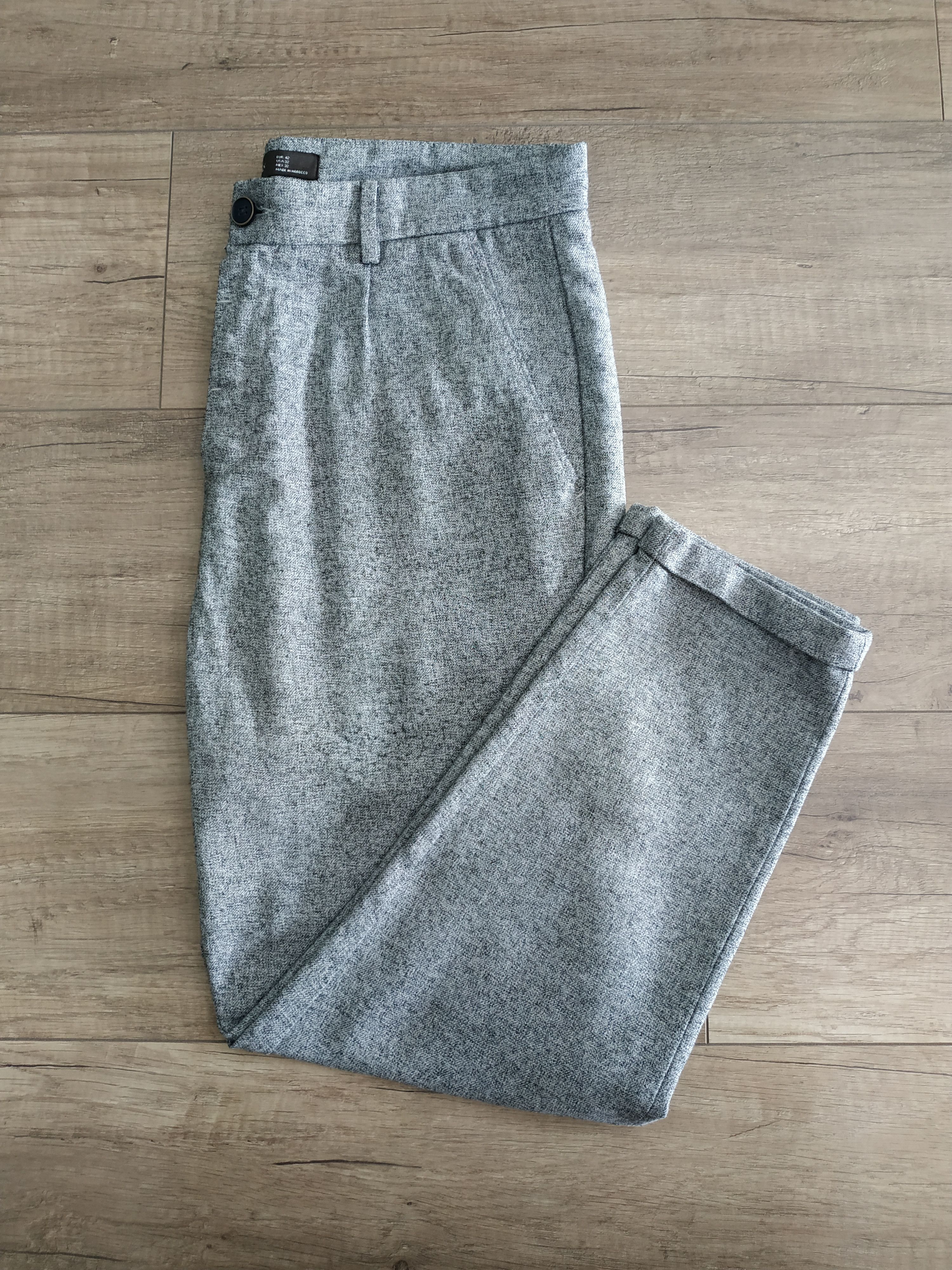 Zara ZARA Men's Slim Fit Chino/Sports Pants/Bottoms, s. 32 Size US 32 / EU 48 - 1 Thumbnail