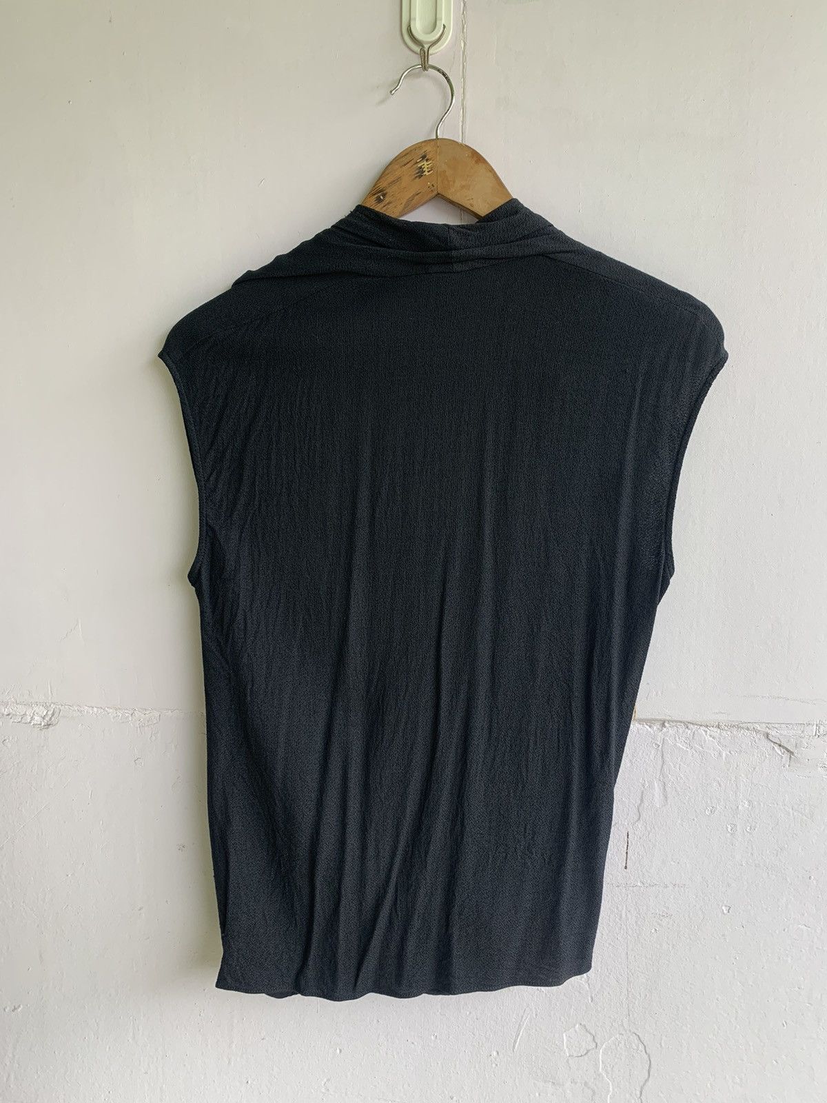 Helmut Lang 💥Helmut Lang Tank Top Shirt Black Size S / US 4 / IT 40 - 4 Thumbnail