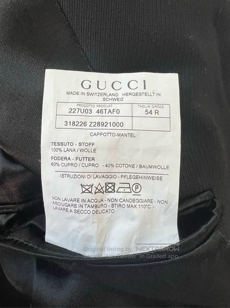 Gucci Gucci Black coat Size US L / EU 52-54 / 3 - 8 Thumbnail