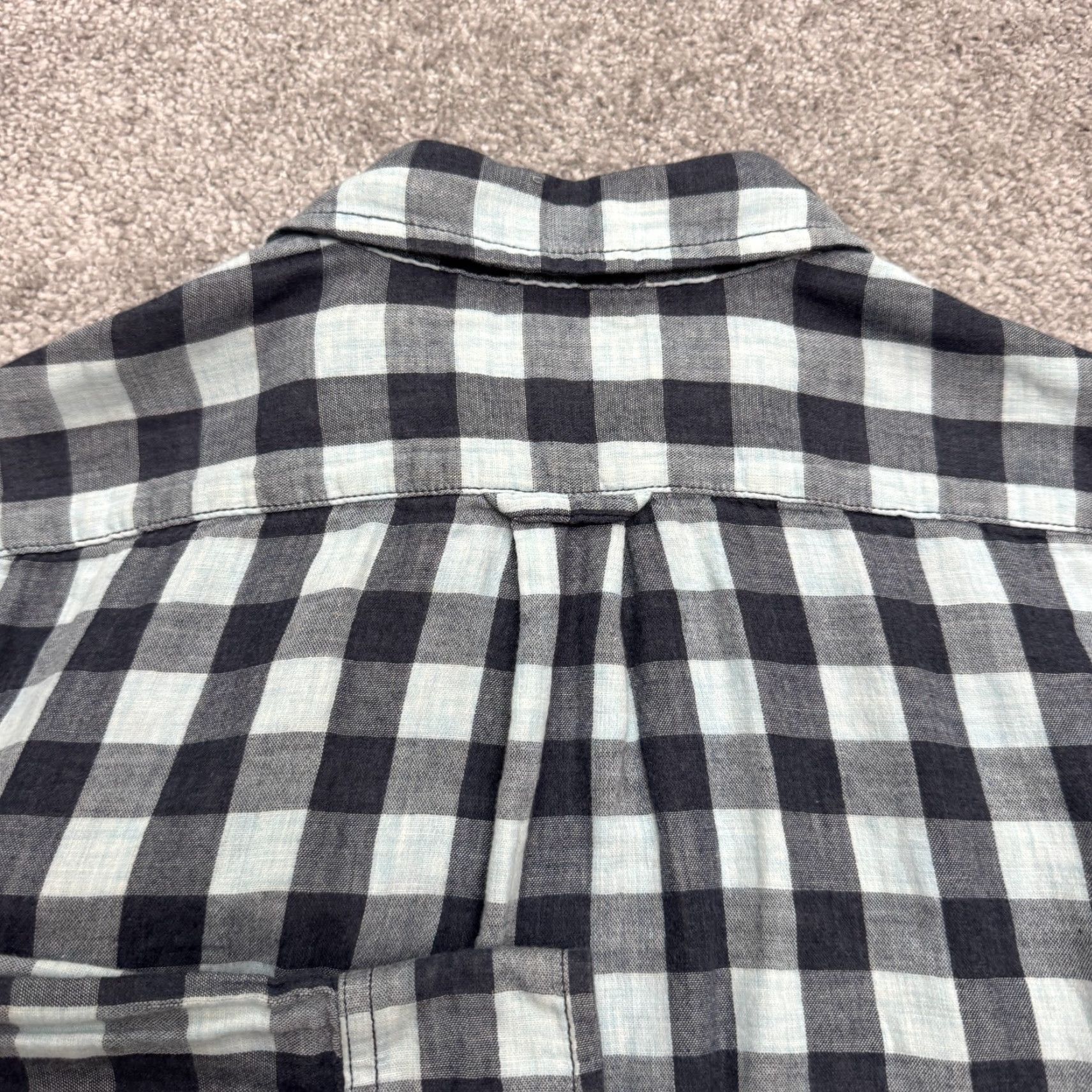 Grayers Grayers Shirt Mens Small Blue Buffalo Plaid Long Sleeve Button-Down Flannel Casual Everyday Classic Preppy Size US S / EU 44-46 / 1 - 6 Thumbnail