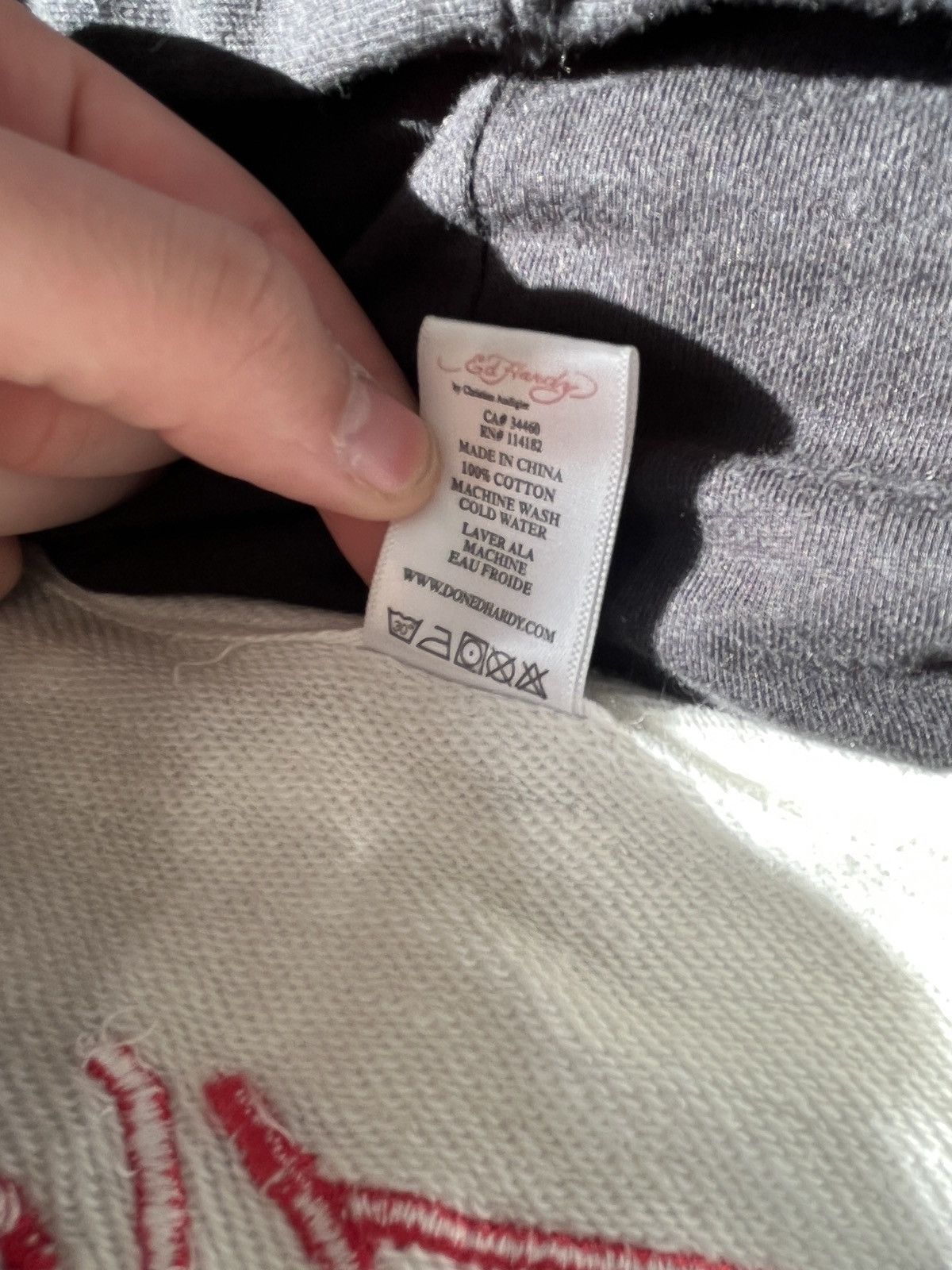 Ed Hardy Ed Hardy White Tattoo Zip Up Size US M / EU 48-50 / 2 - 4 Thumbnail
