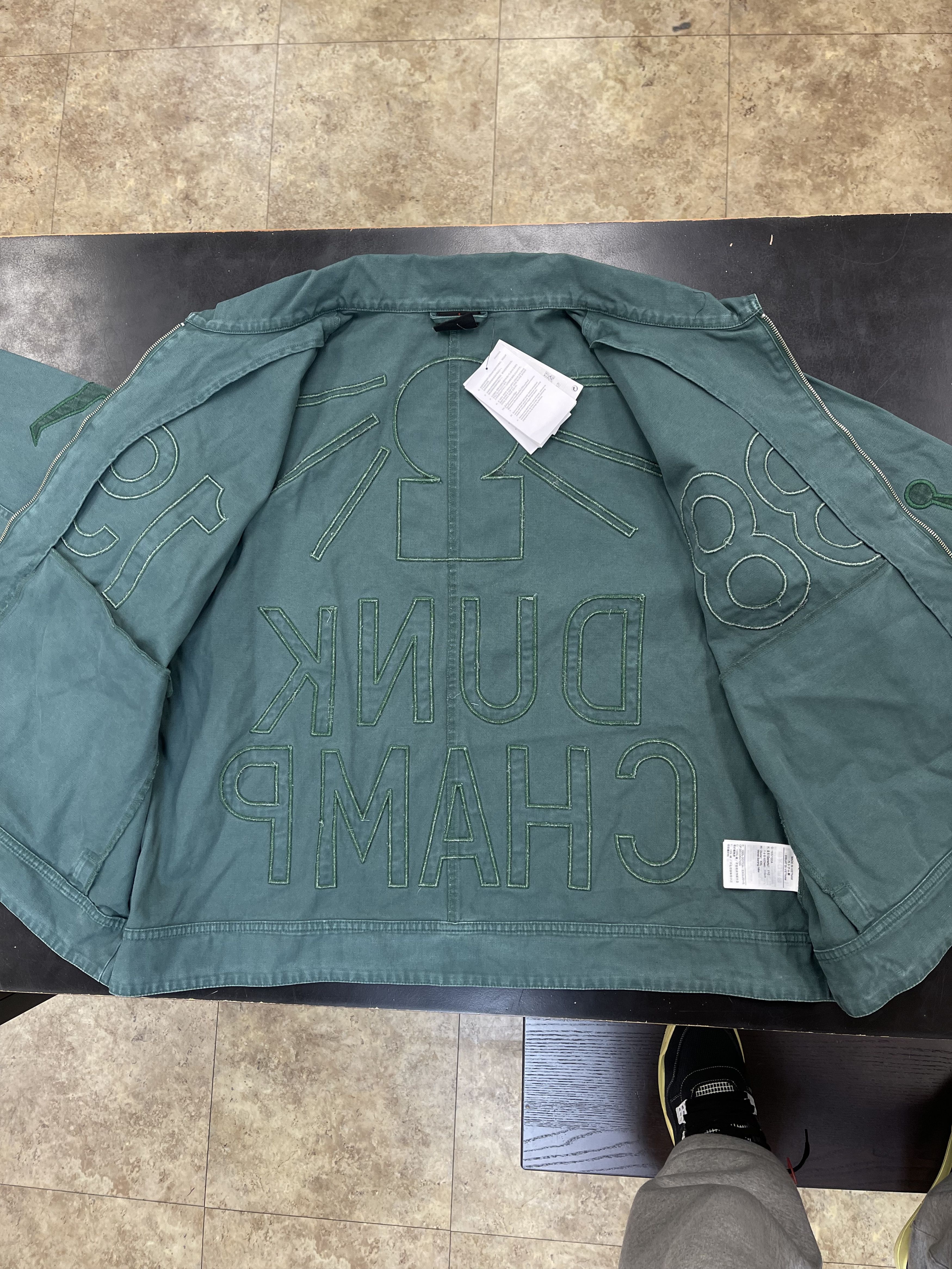 Jordan Brand × Nina Chanel Abney Jordan x Nina Chanel Abney Jacket Green Stone Size US XXL / EU 58 / 5 - 5 Thumbnail