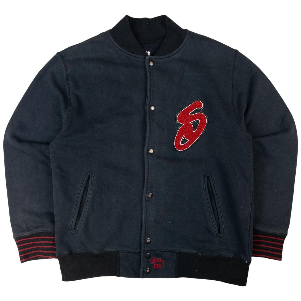 Stussy Vintage Stussy Varsity Sweatshirt Jacket Size M Size US M / EU 48-50 / 2 - 1 Thumbnail