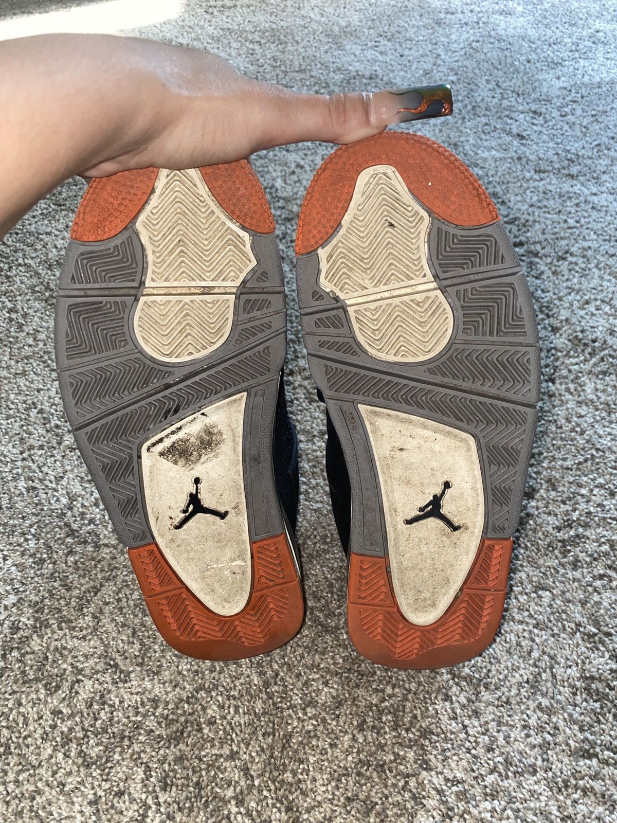 Jordan Brand Air Jordan 4 Retro SE- Starfish Size US 8 / IT 38 - 6 Thumbnail