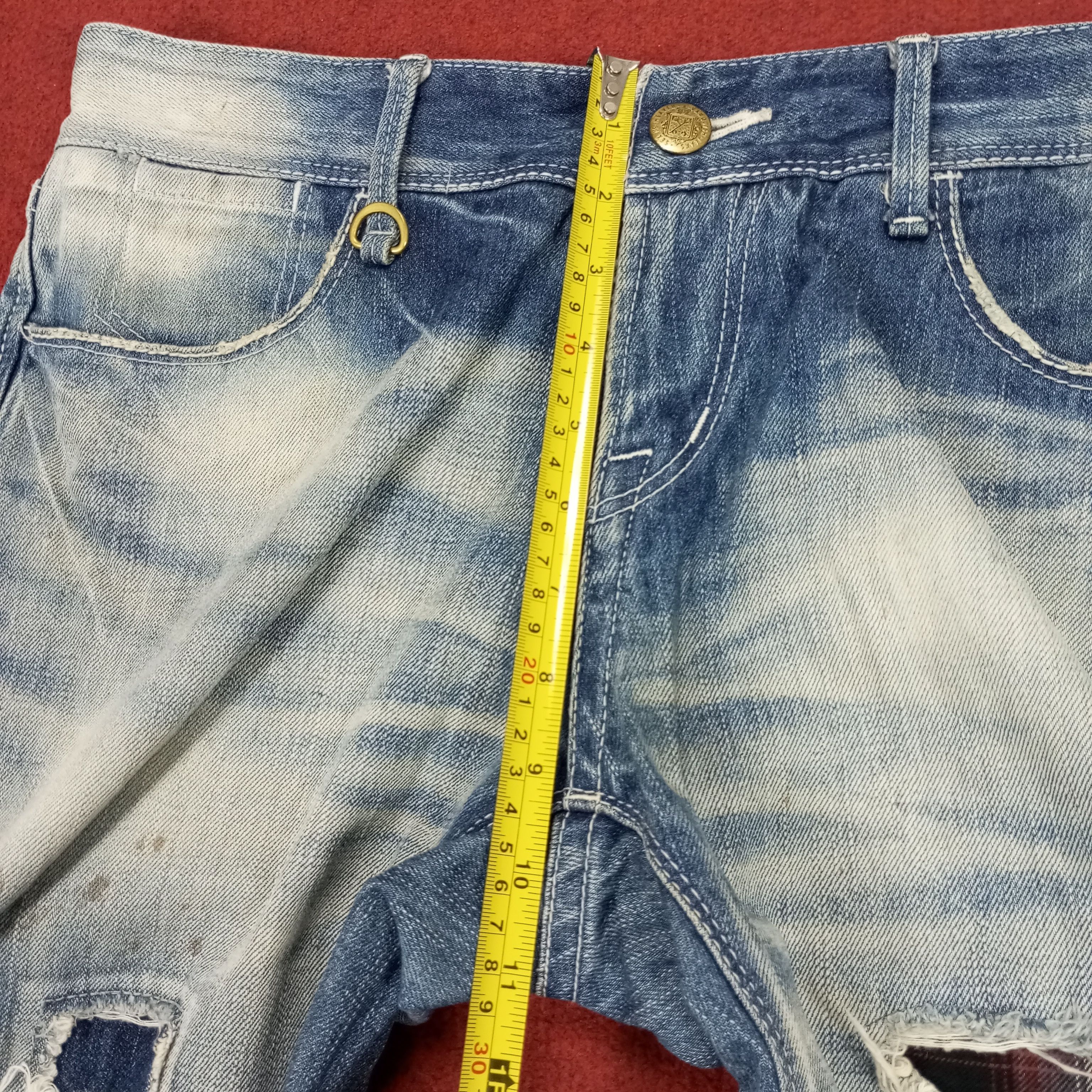 Vanquish × Vintage Vanquish Fashion Style Distressed Jeans Size 34" / US 12 / IT 48 - 8 Thumbnail