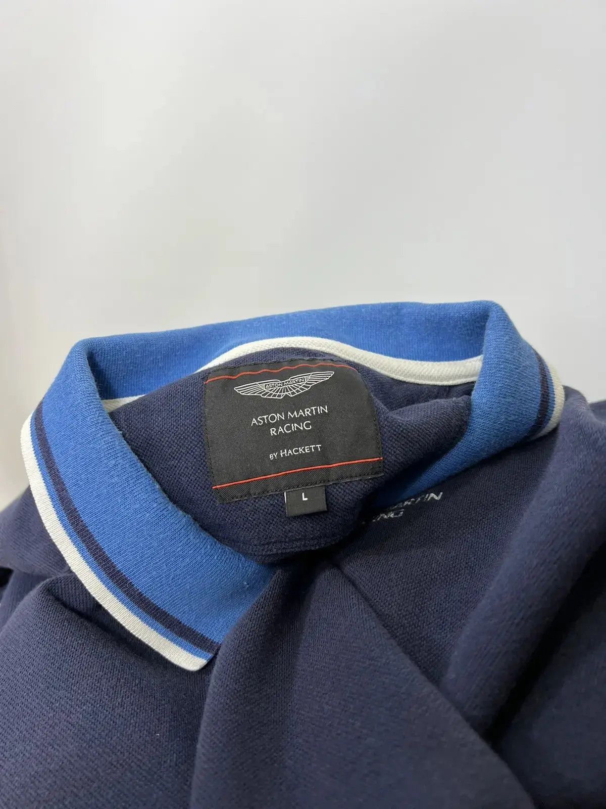 Hackett Hackett by Aston Martin Racing polo T-shirt Size US L / EU 52-54 / 3 - 3 Thumbnail