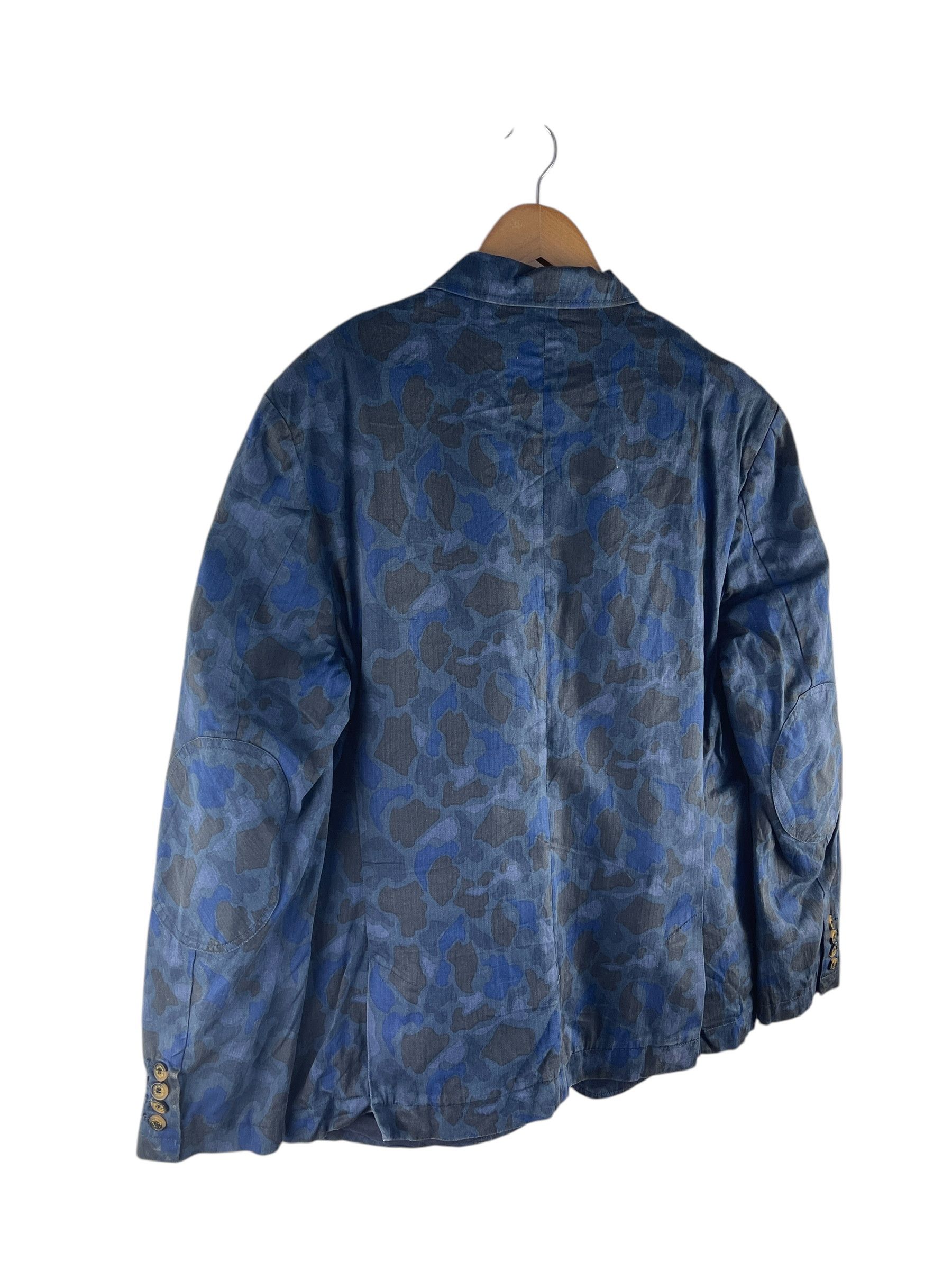 JACHS NY Jachs New York Navy Camo Coat Jacket Size US M / EU 48-50 / 2 - 6 Thumbnail