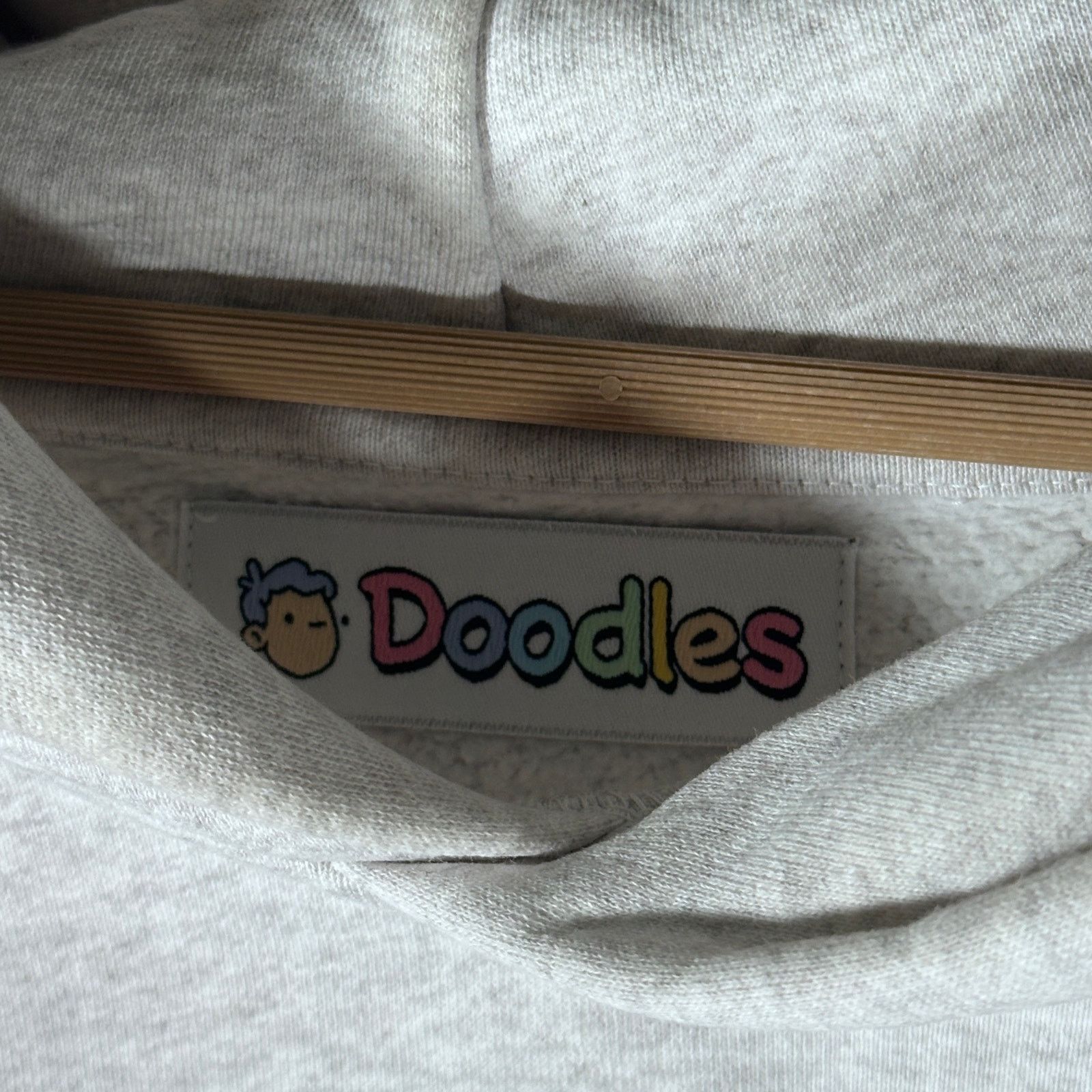 Other The Doodles Grey Ecocycle Embroidered Hoodie Size US XL / EU 56 / 4 - 5 Thumbnail
