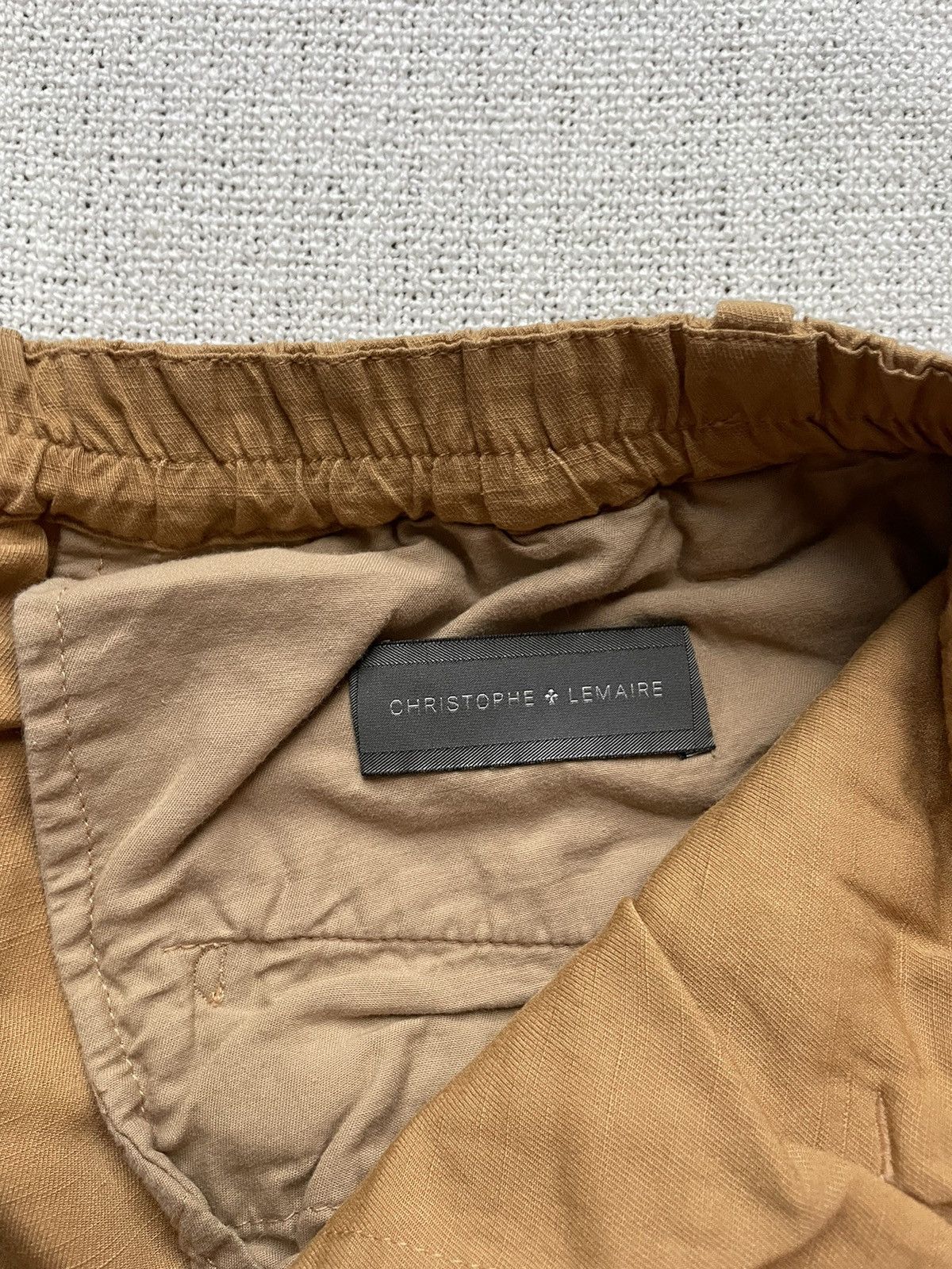 Christophe Lemaire Lemaire Beige Orange Cotton Pants Trousers Size 3 Size US 33 - 2 Thumbnail