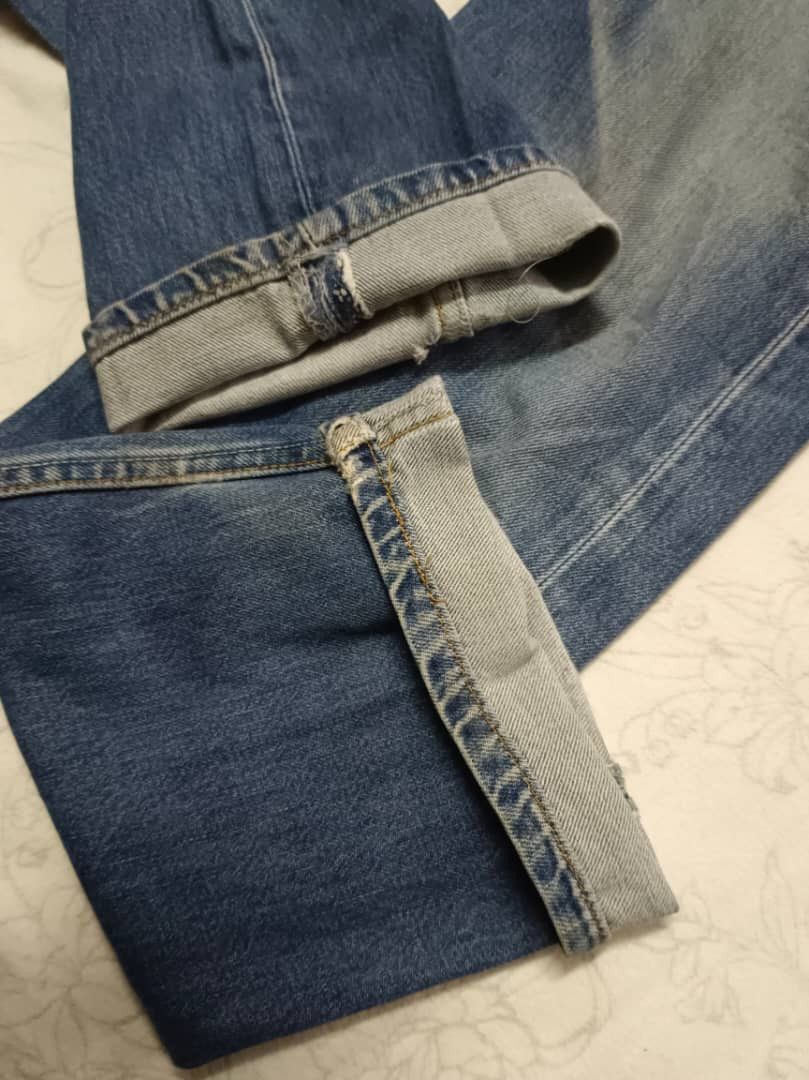Levi's Vintage Clothing × Vintage VTG 90s Levi's 501 bottom 553 Size US 32 / EU 48 - 10 Thumbnail