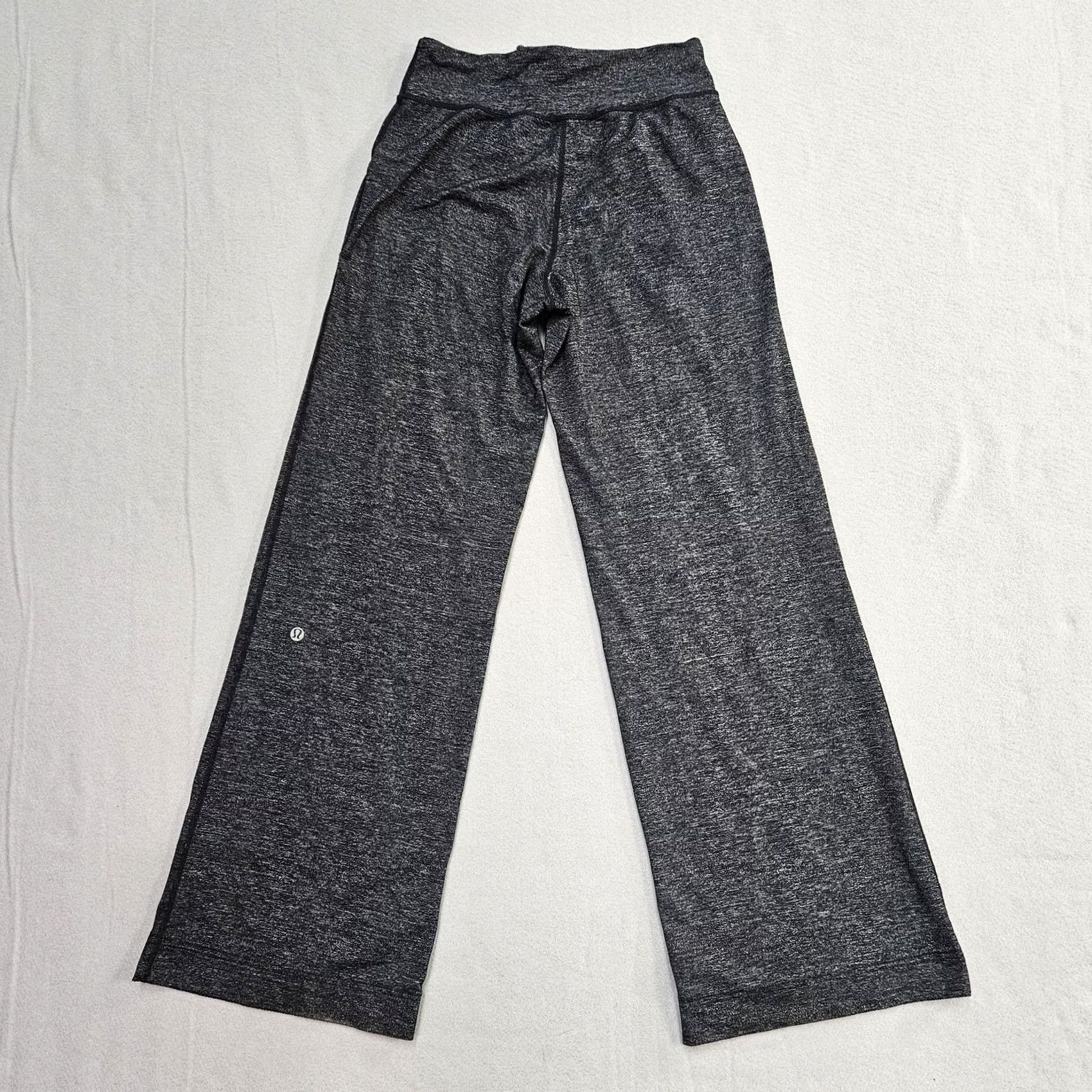 Lululemon Lululemon Sweatpants Womens Wide Leg Drawstring Pockets Yoga Lounge Gray Size 2 Size 26" / US 2 / IT 38 - 4 Thumbnail