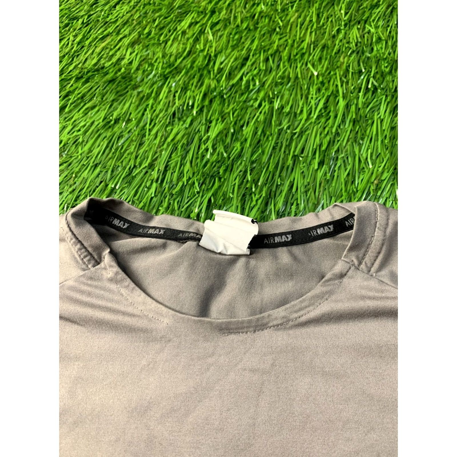Nike Nike Air Max Original 2023 Men Sport Training Shirt Jersey M Gray Short Sleeve T-Shirt Crew Neck Regular Size M Nike Air Max Mens Gray Jersey 2023 Size US M / EU 48-50 / 2 - 5 Thumbnail