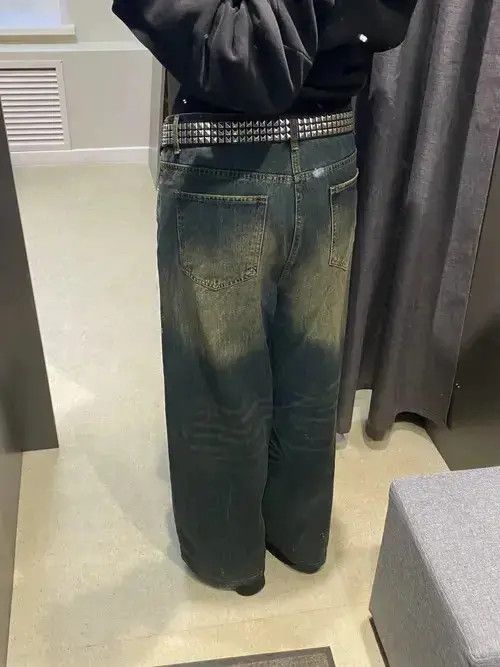 Jean Wide Leg Jeans Old Blue Size US 30 / EU 46 - 3 Thumbnail