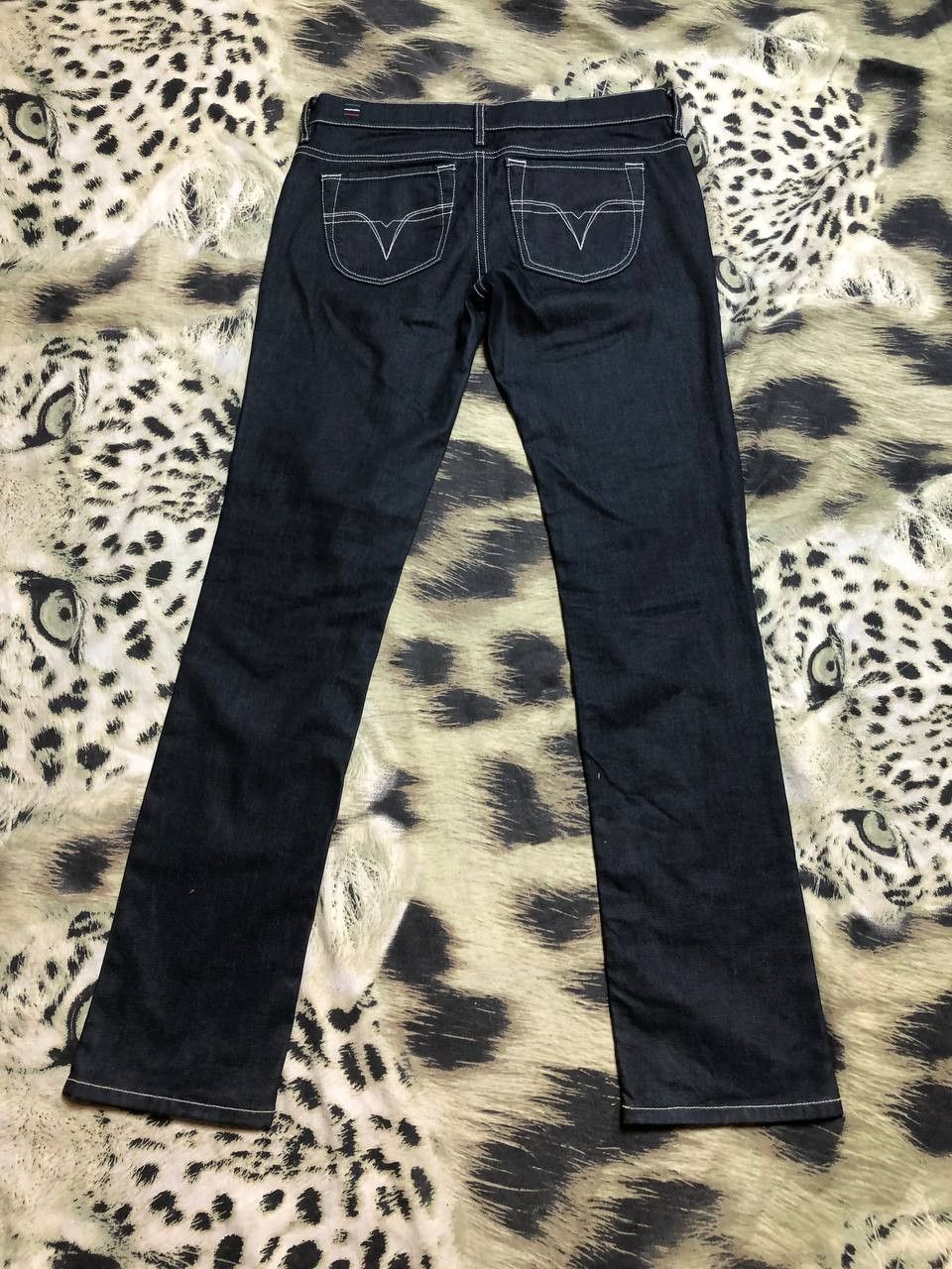 Diesel Vintage DIESEL LIV jeans crazy Y2K streetwear Size 30" / US 8 / IT 44 - 23 Thumbnail