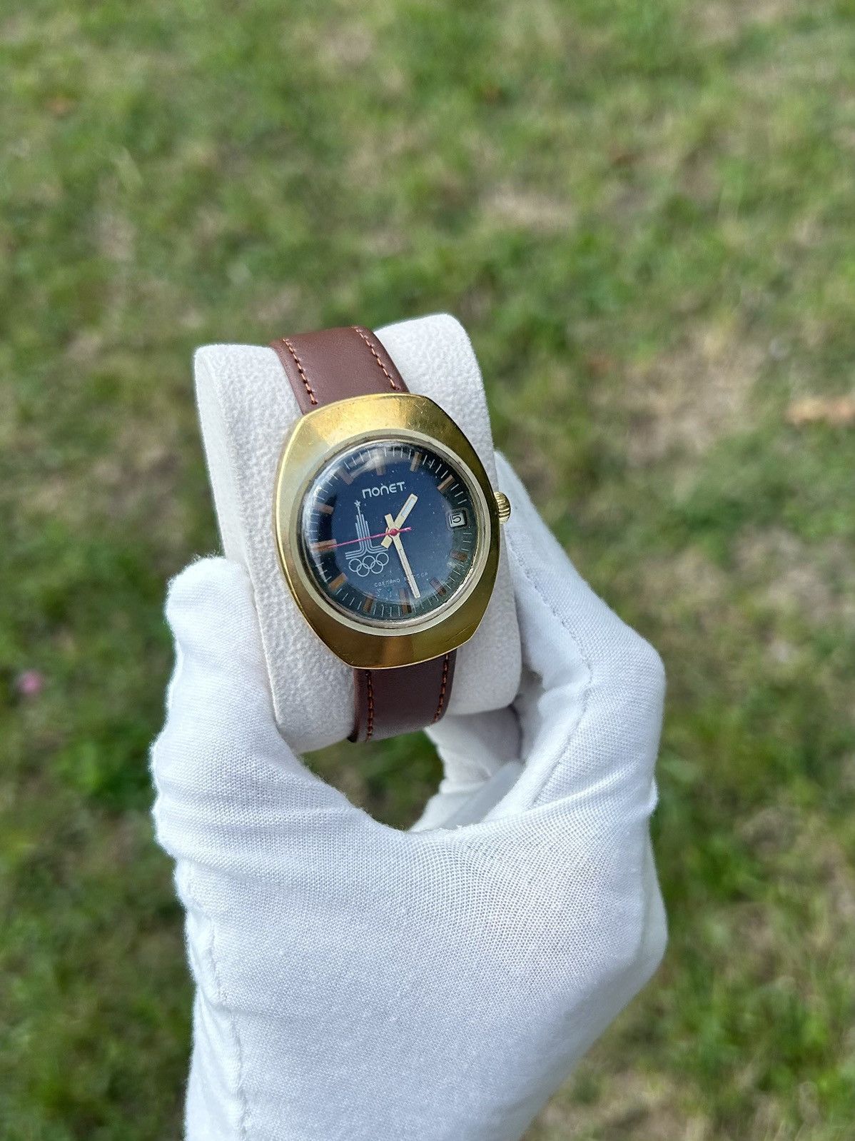 Vintage Vintage Watch Poljot Mechanical Authentic 1980s Size ONE SIZE - 3 Thumbnail