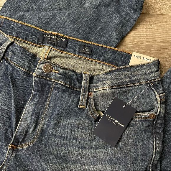 Other Lucky Brand Easy Rider Mid Rise Bootcut Jeans size 12 / 31x3 Size 34" / US 12 / IT 48 - 2 Thumbnail