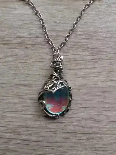Other Teardrop Vintage Boho Pendant Artificial Gems Size ONE SIZE - 1 Thumbnail
