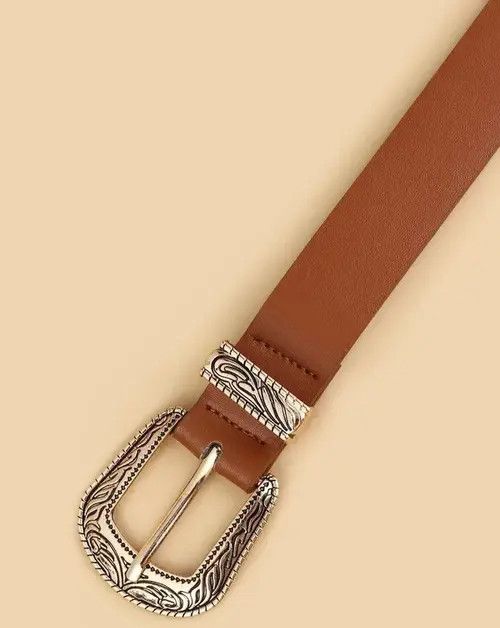 Other Fukatsu x Kudou Brown Color PU Leather Belt Size ONE SIZE - 6 Thumbnail