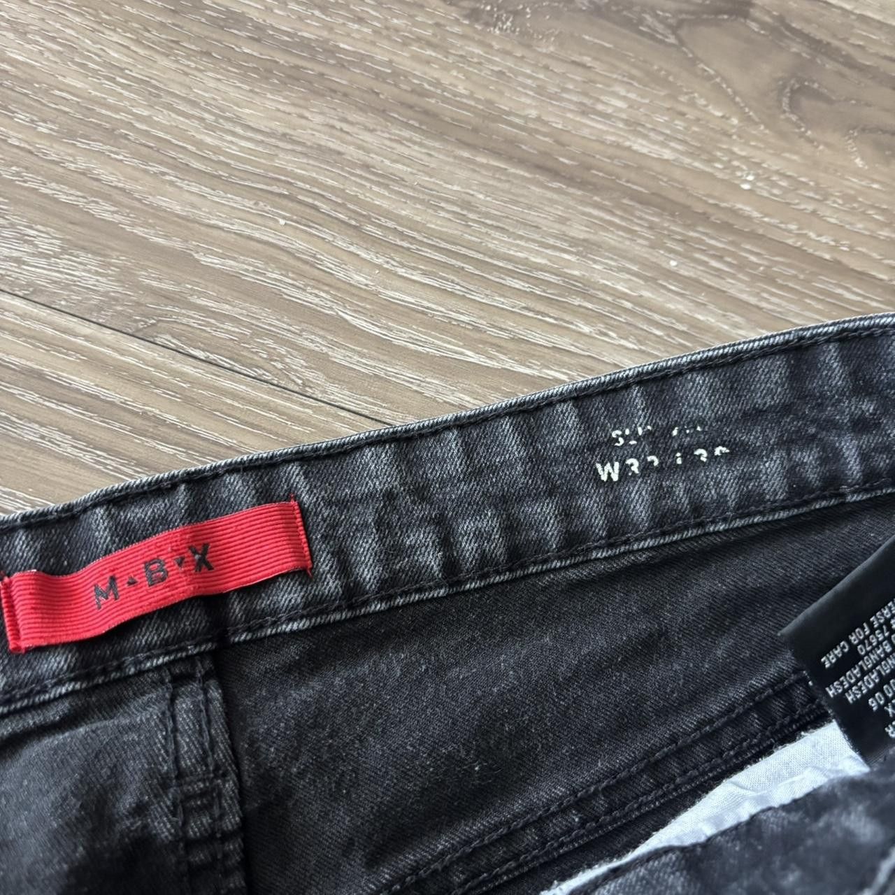 Vintage Crazy Vintage Y2K/2000s Grunge Black Skinny Denim Jeans! 32x30 Size US 32 / EU 48 - 8 Thumbnail