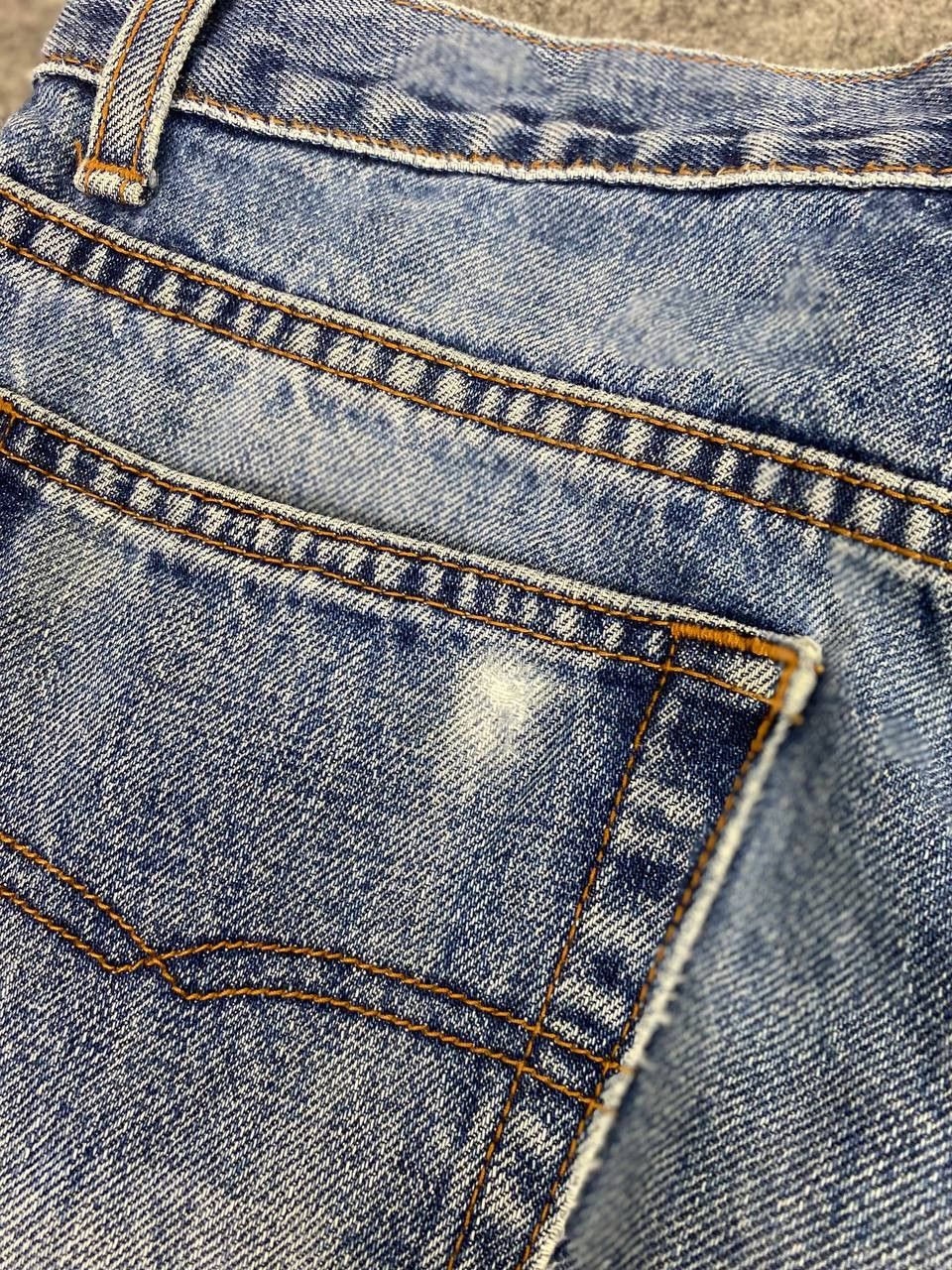 Japanese Brand gl heart bootcut distressed denim nice design Size US 31 - 4 Thumbnail