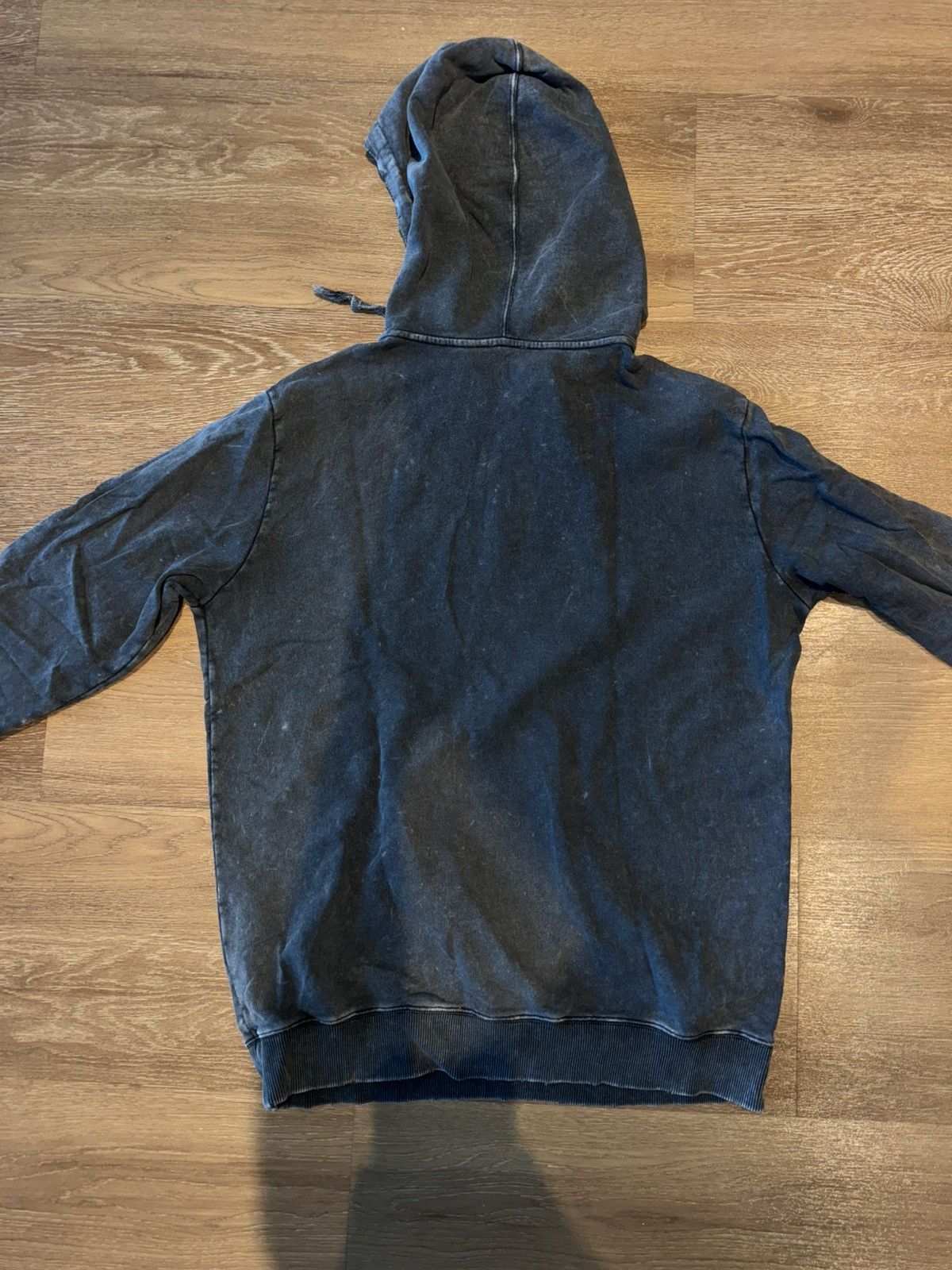 Saint Laurent Paris Saint Laurent Grey Washed Hoodie Size US M / EU 48-50 / 2 - 4 Thumbnail