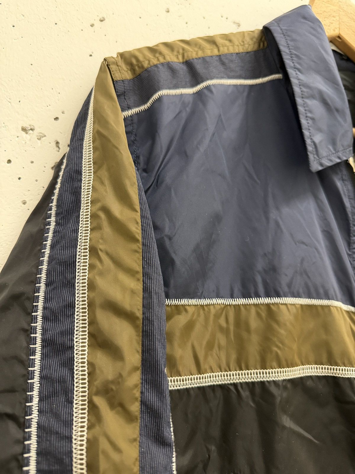 Dior Dior Homme Sample Track Nylon Panelled Zip-Up Jacket Size US M / EU 48-50 / 2 - 3 Thumbnail