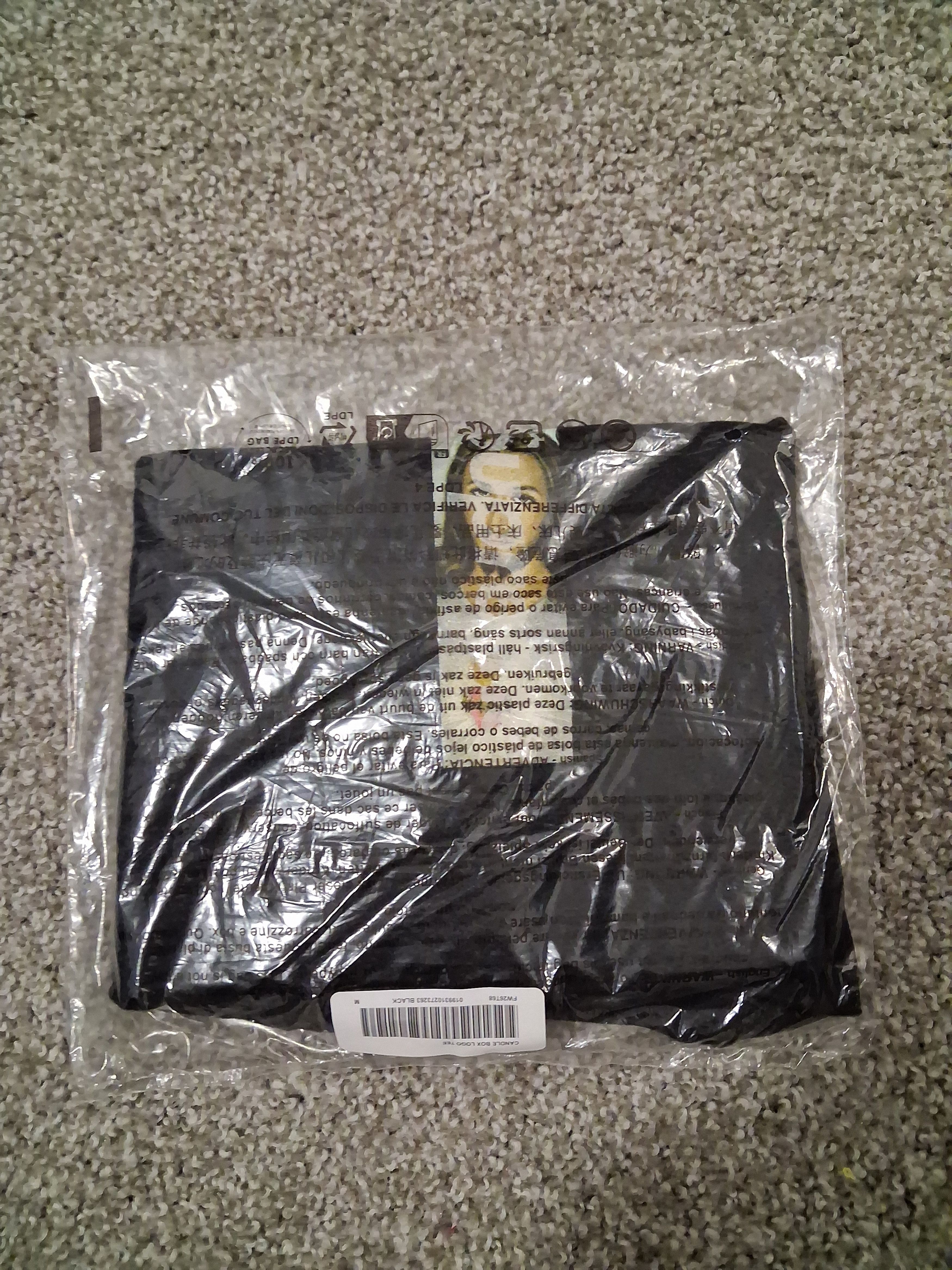 Supreme Prayer Card Box Logo Tee | Grailed