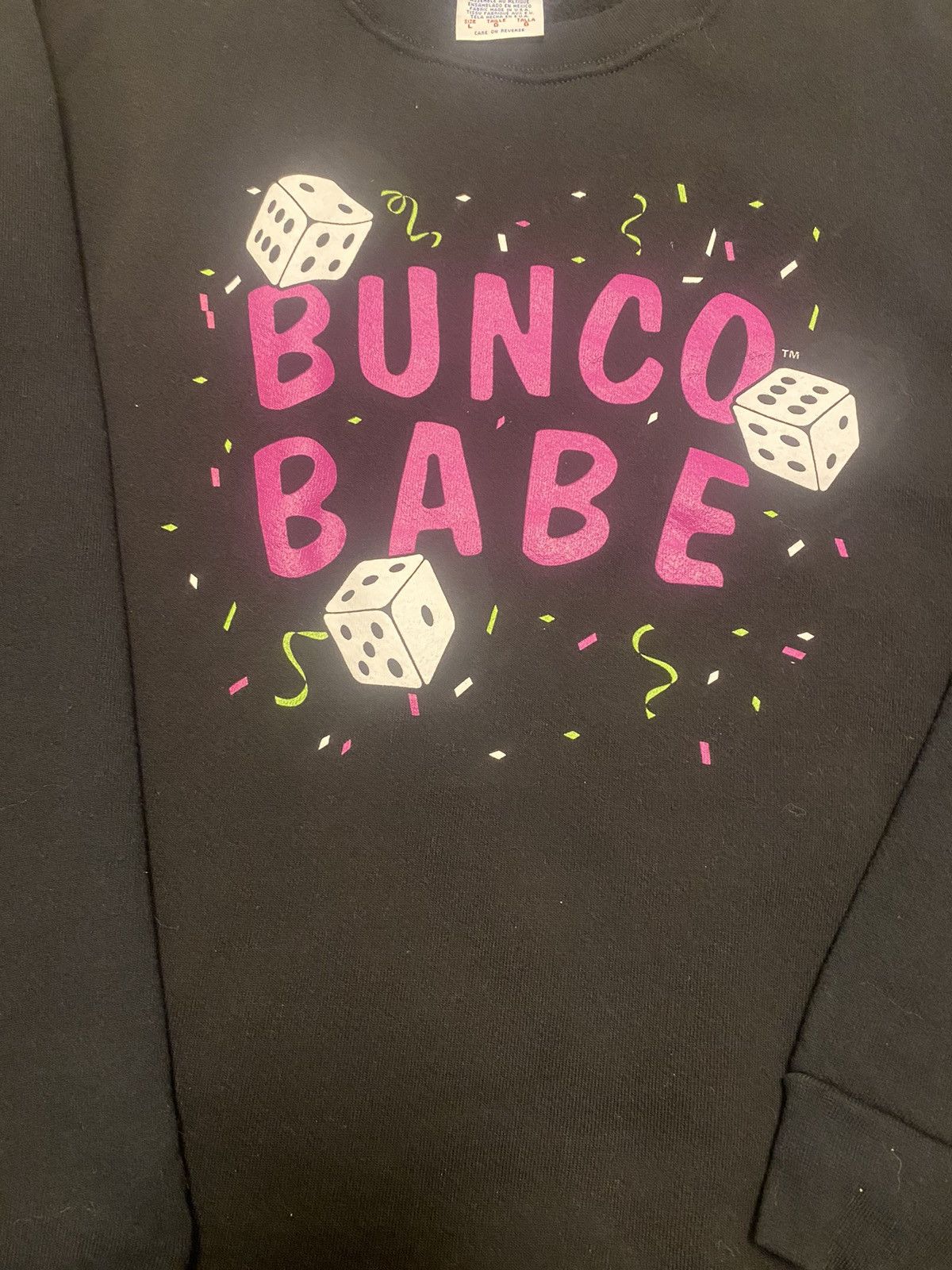 AAA 1995’ Vintage Bunco Babe Sweater Size L / US 10 / IT 46 - 2 Thumbnail
