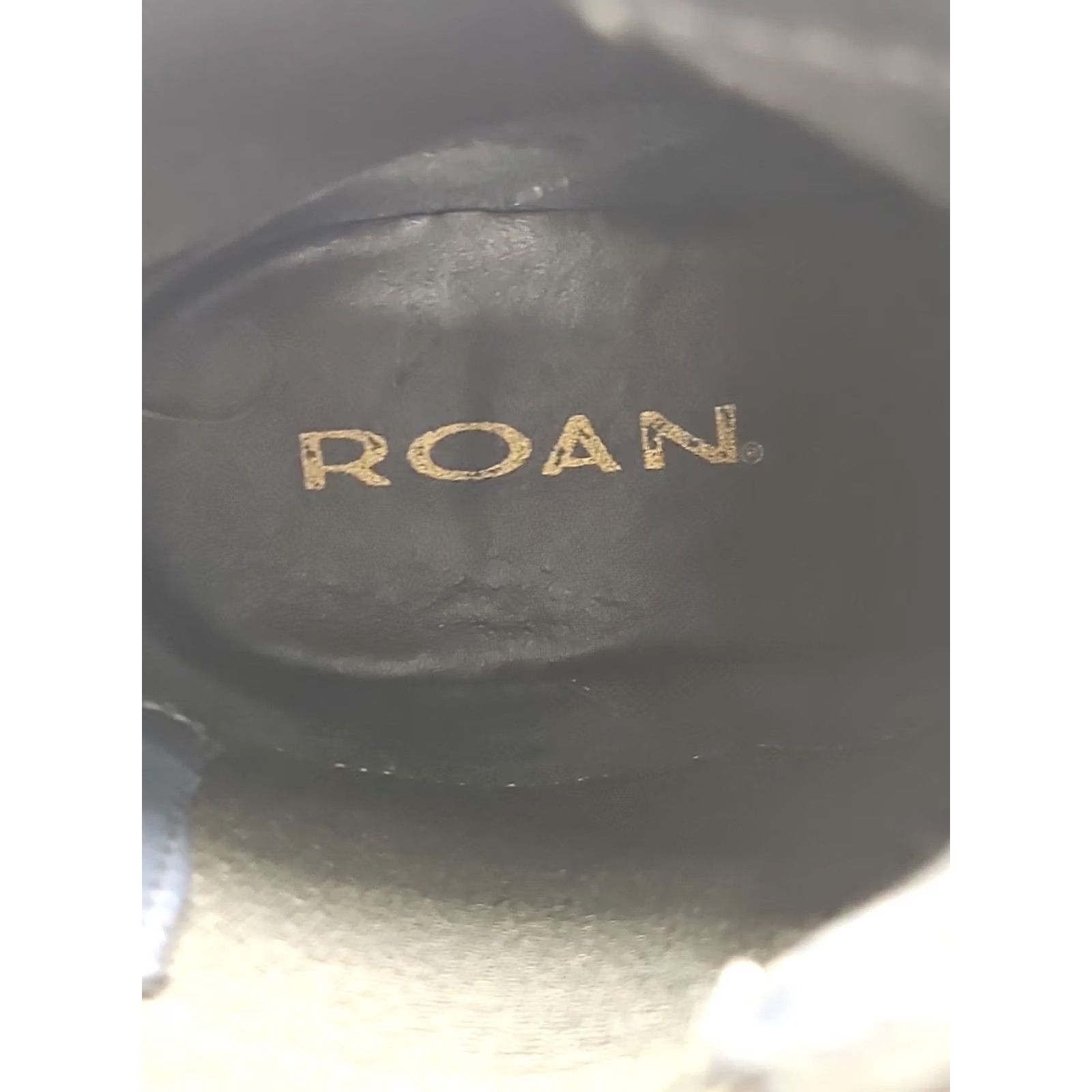 ROA ROAN Black Leather Chelsea Ankle Boots Women’s 9.5 Studded Block Heel Boho Western Chelsea Boots Womens Size US 10 / IT 40 - 7 Thumbnail