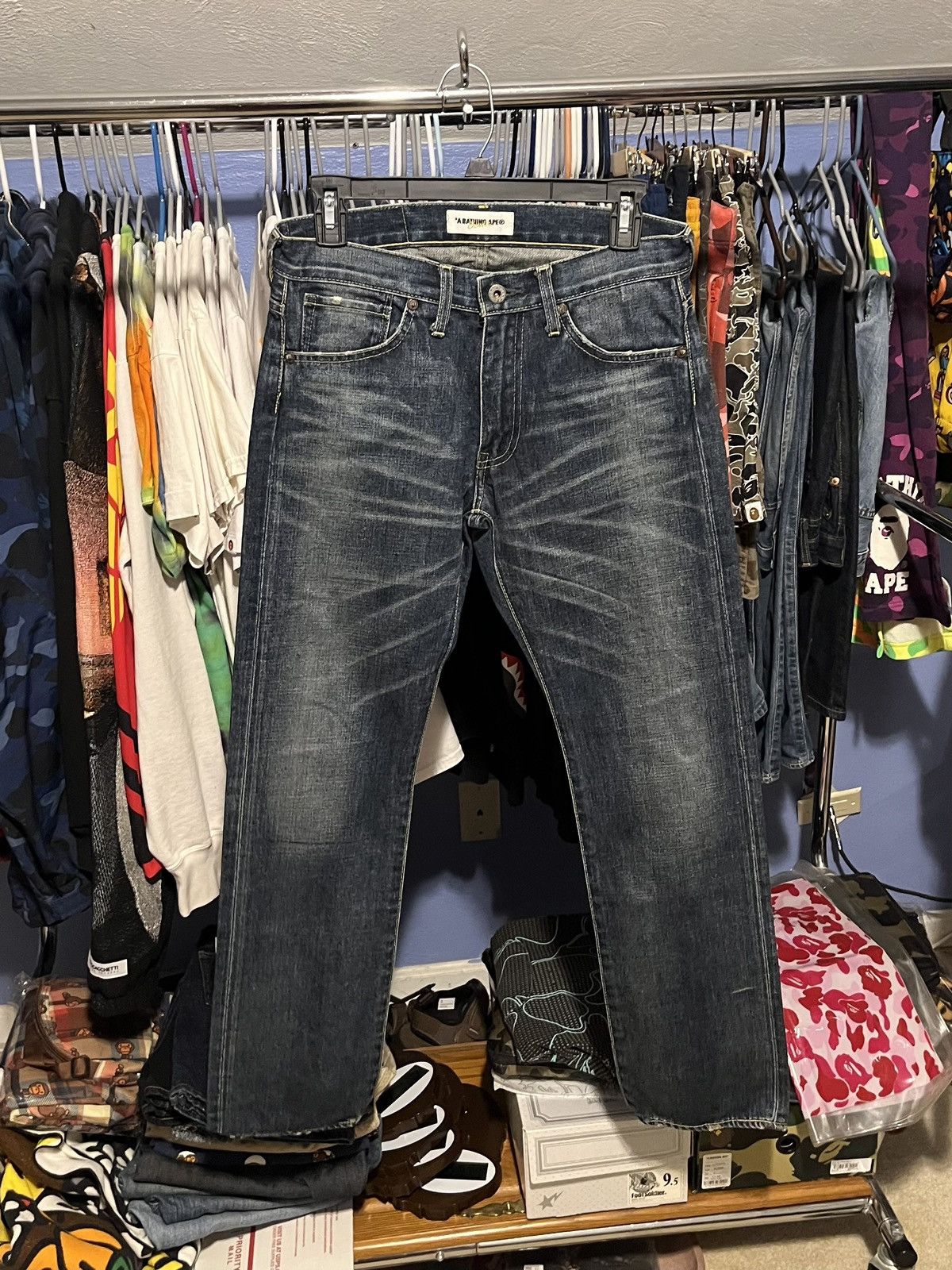 Bape Ape Head Denim Size 28" / US 6 / IT 42 - 3 Thumbnail