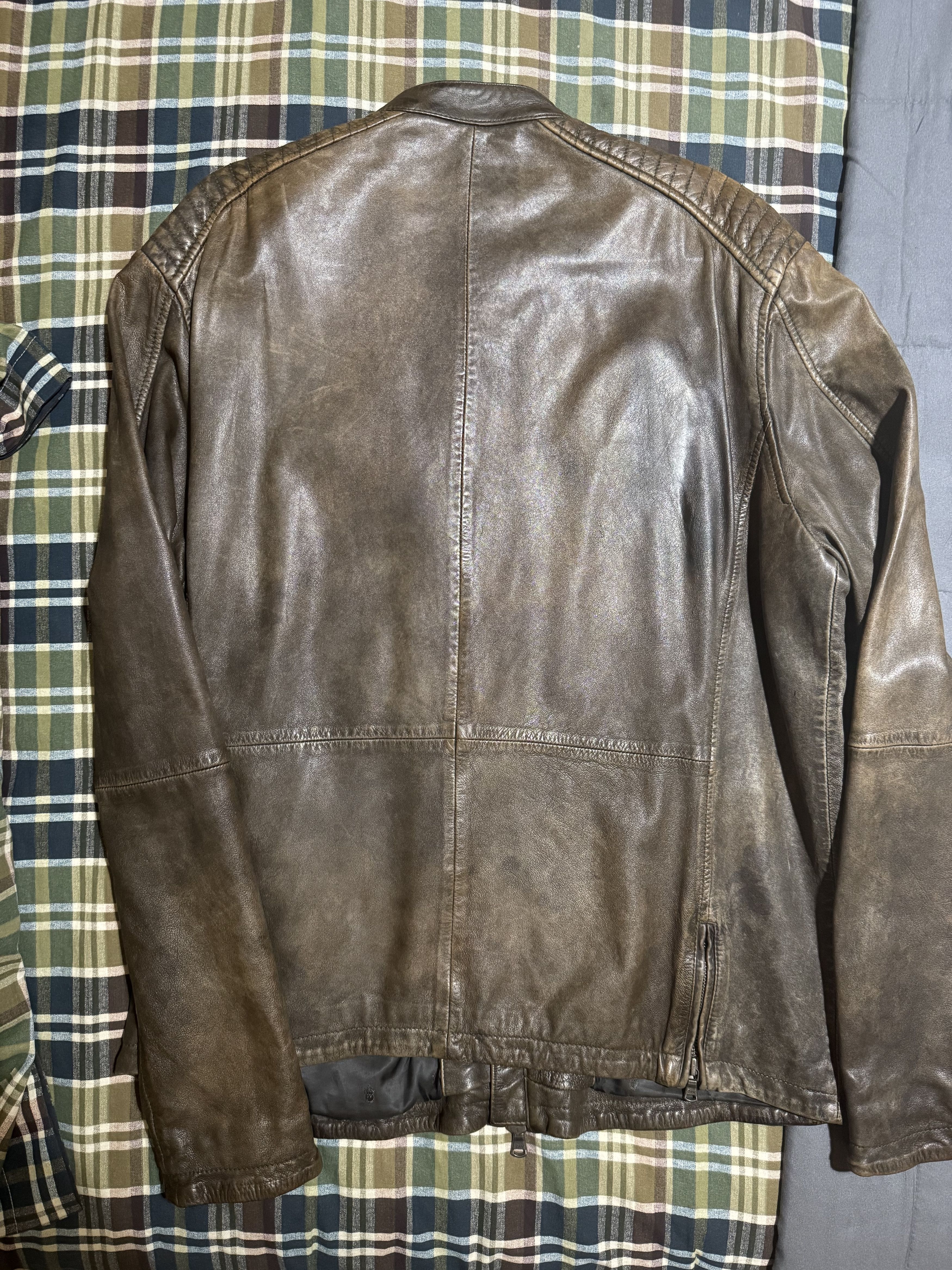 John Varvatos last price John Varvatos Leather jacket Size US L / EU 52-54 / 3 - 2 Thumbnail