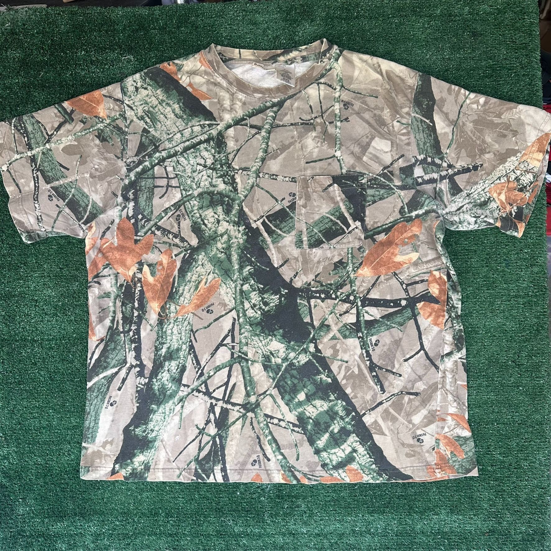 Realtree Vintage Y2K Realtree Camo T-Shirt Fusion 3-D Gorpcore Grunge Size US XL / EU 56 / 4 - 1 Thumbnail