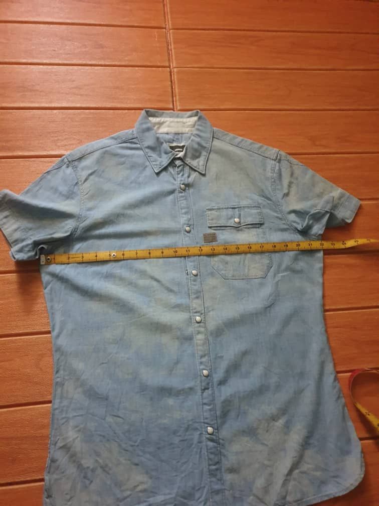 G-Star G-star Abstract stonewassh shirt Size US L / EU 52-54 / 3 - 6 Thumbnail