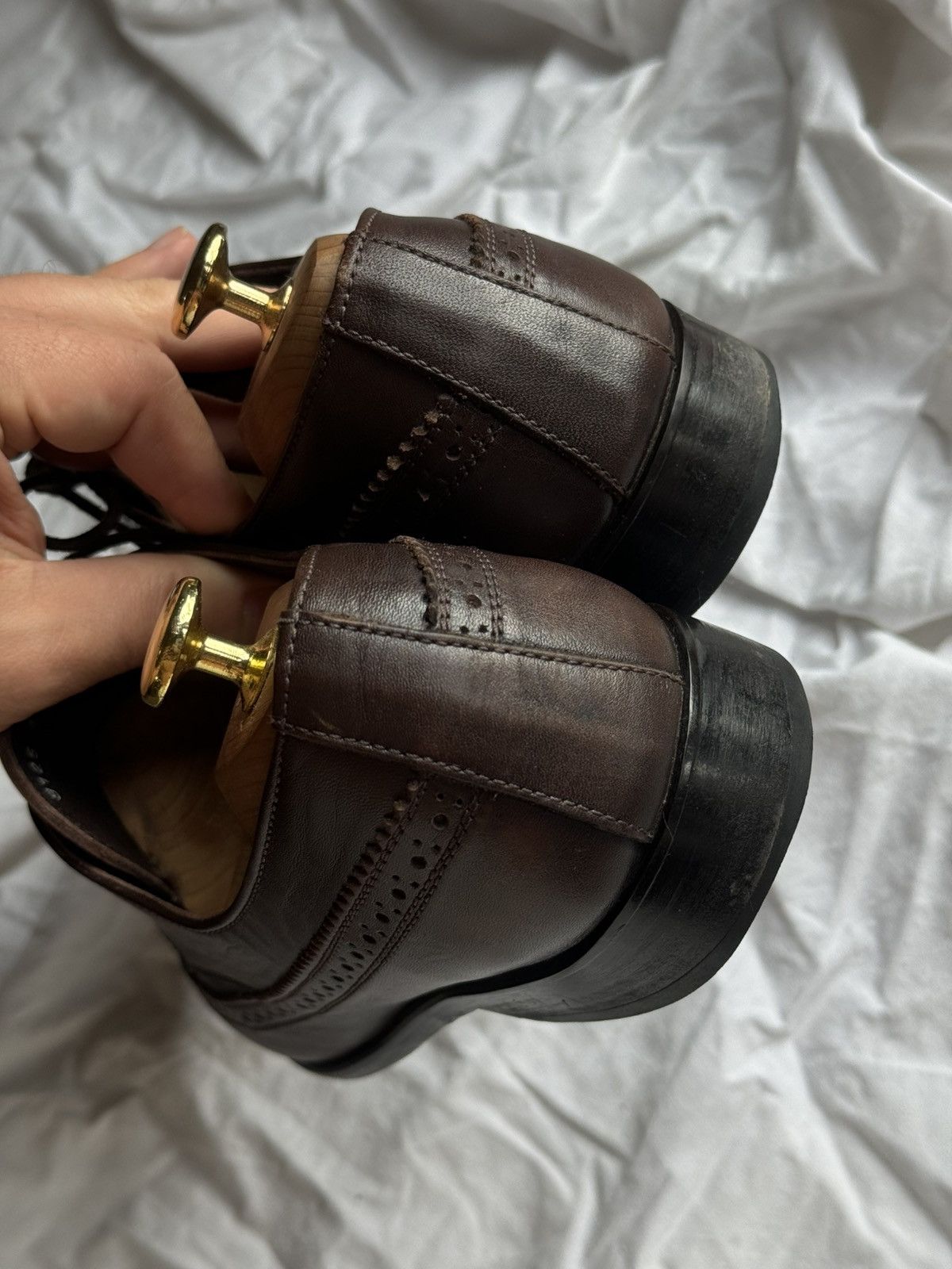 John Galliano Jonh Galliano Brown oxford shoes Size US 9.5 / EU 42-43 - 6 Thumbnail