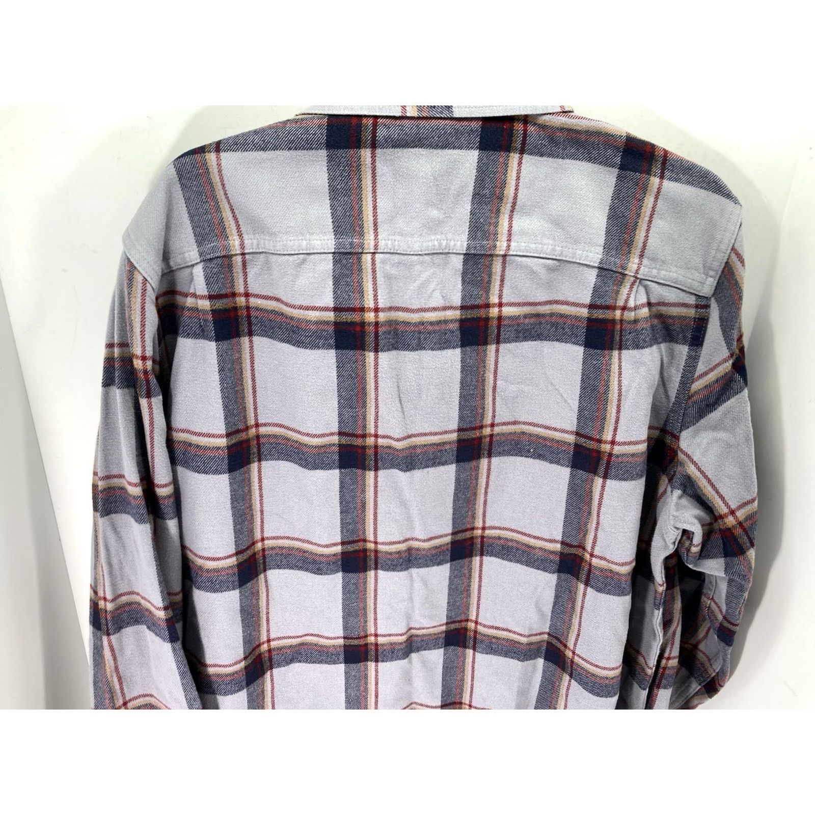 The North Face The North Face Flannel Shirt Men L Gray Plaid Button Long Sleeve Heavy Size US L / EU 52-54 / 3 - 7 Thumbnail