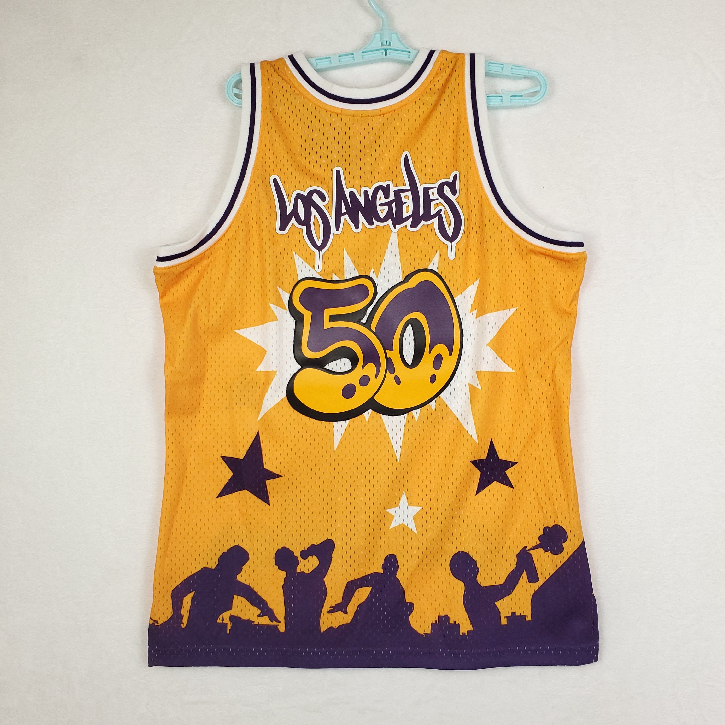Mitchell & Ness LA Lakers Tats Cru Mitchell & Ness NBA Jersey Large Size US L / EU 52-54 / 3 - 8 Thumbnail